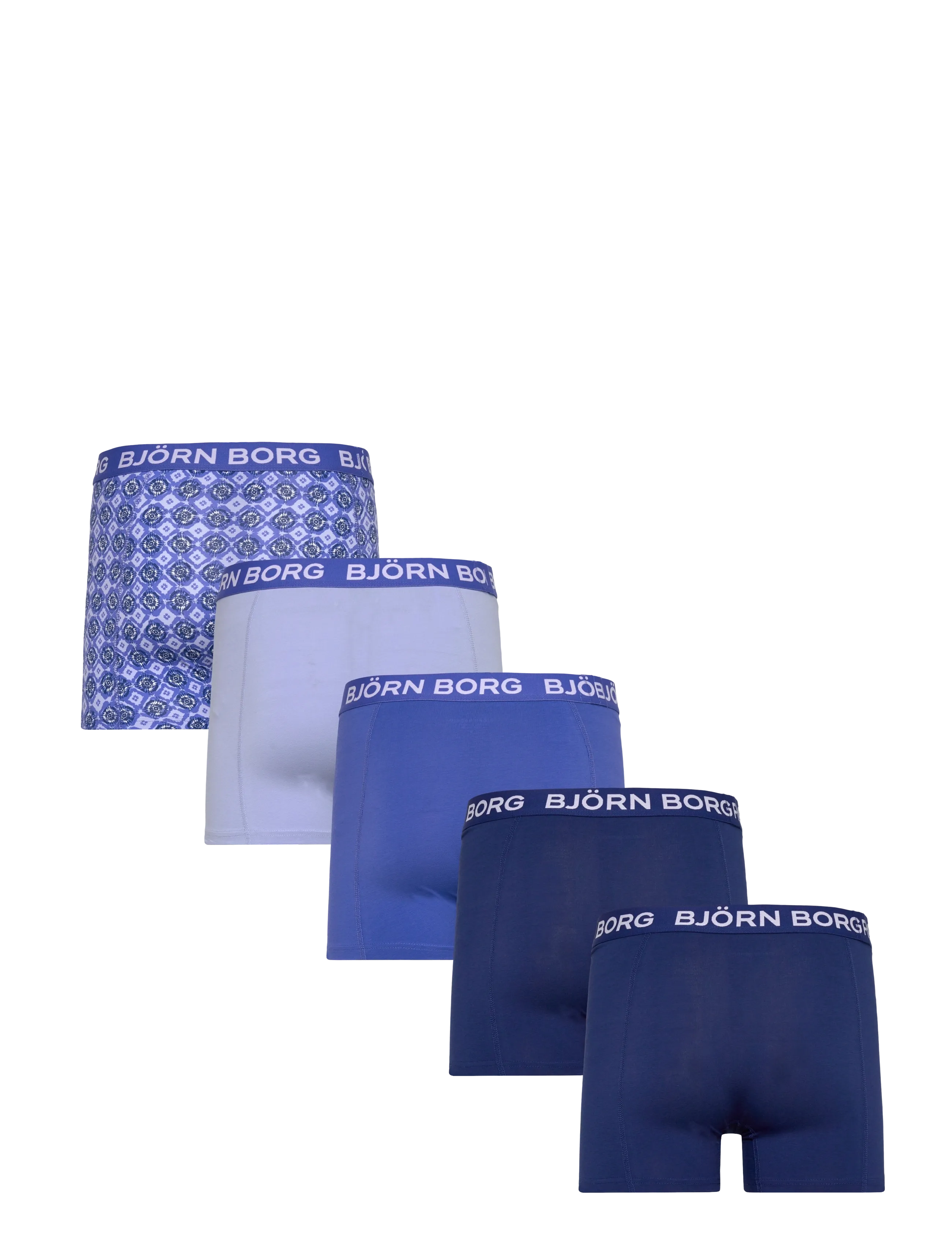 Björn Borg - COTTON STRETCH BOXER 5p - majtki w wielopaku - multipack 2 - 1