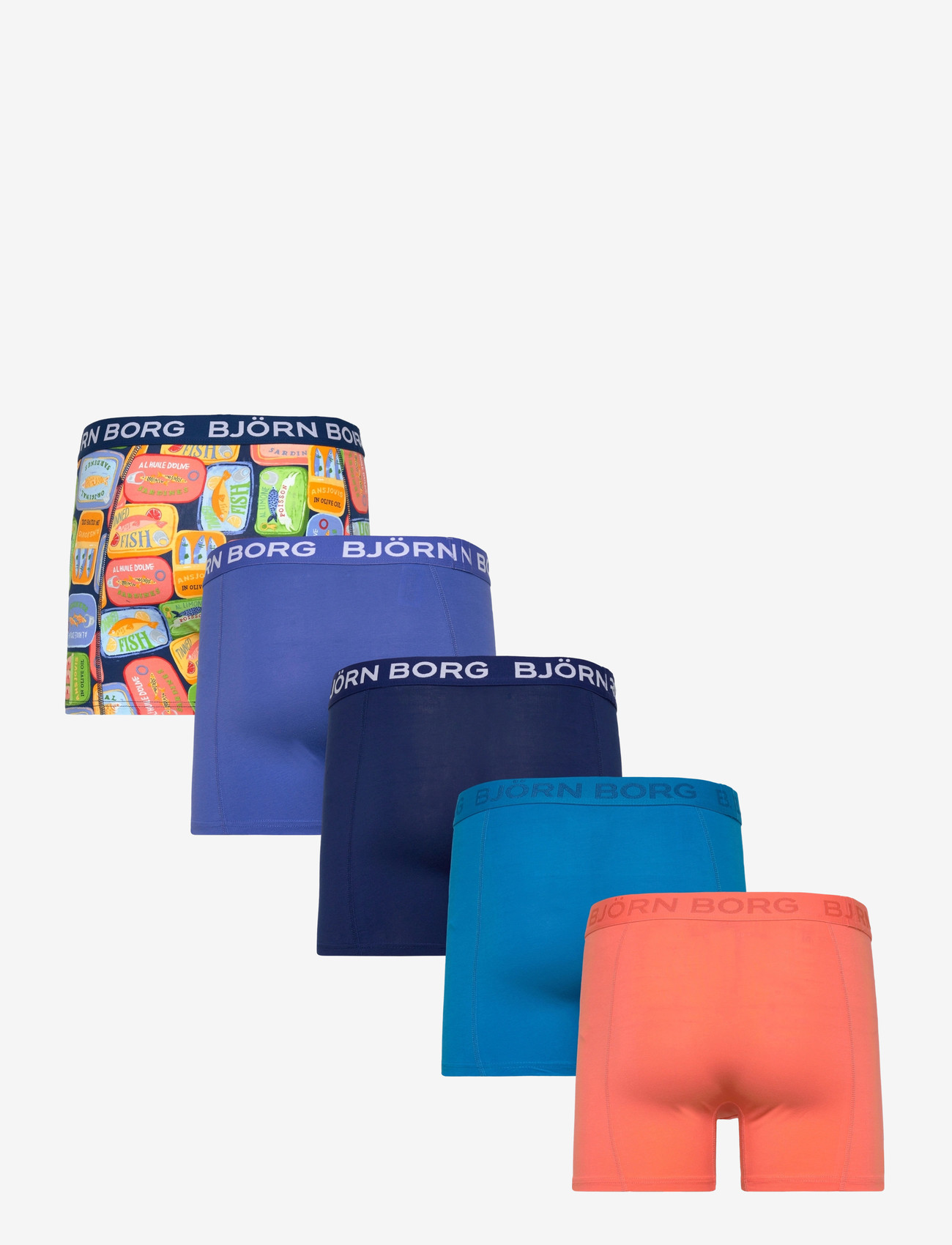 Björn Borg - COTTON STRETCH BOXER 5p - alushousut monipakkauksessa - multipack 3 - 1