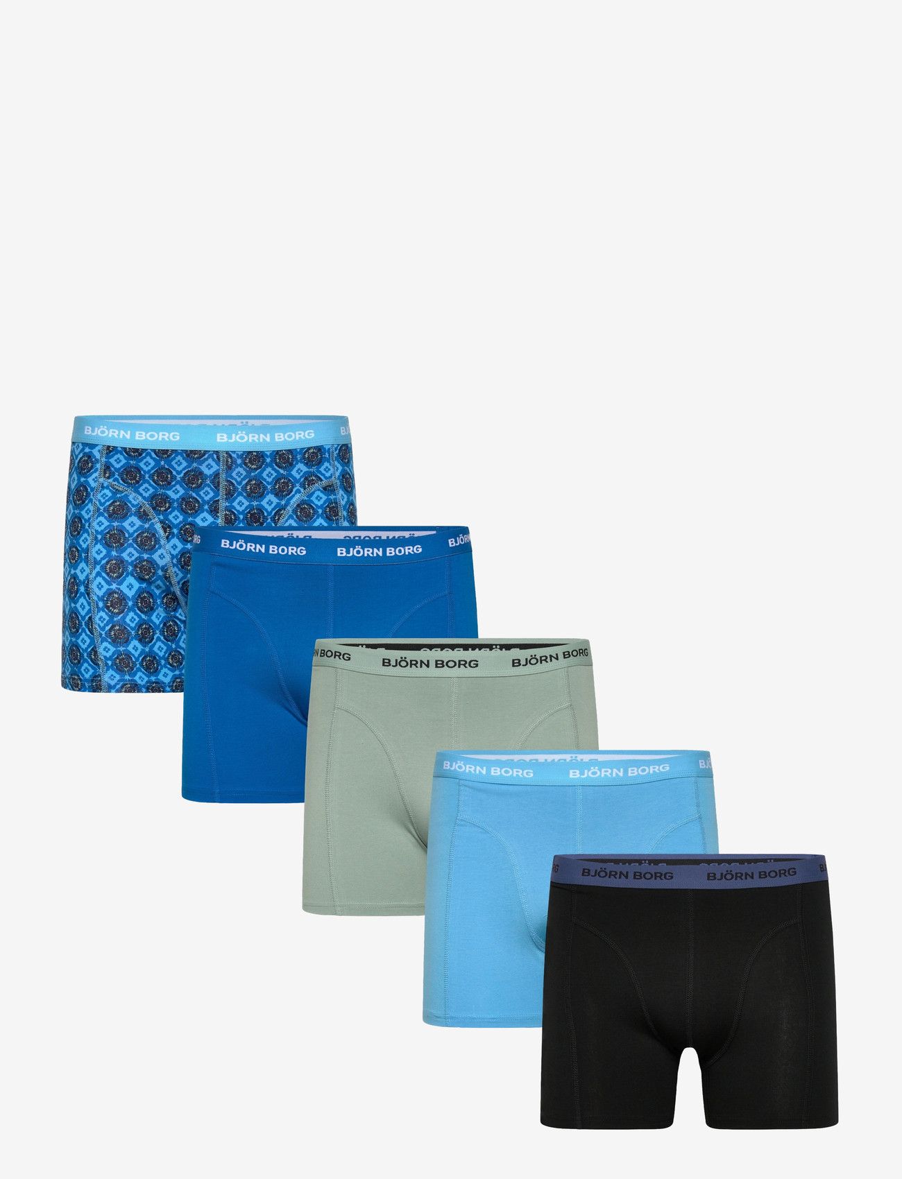Björn Borg - COTTON STRETCH BOXER 5p - unterhosen im multipack - multipack 4 - 0