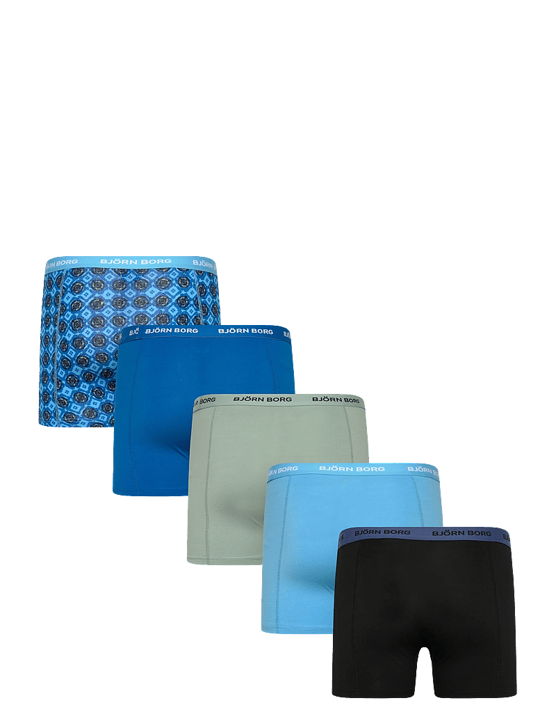 Björn Borg - COTTON STRETCH BOXER 5p - unterhosen im multipack - multipack 4 - 1