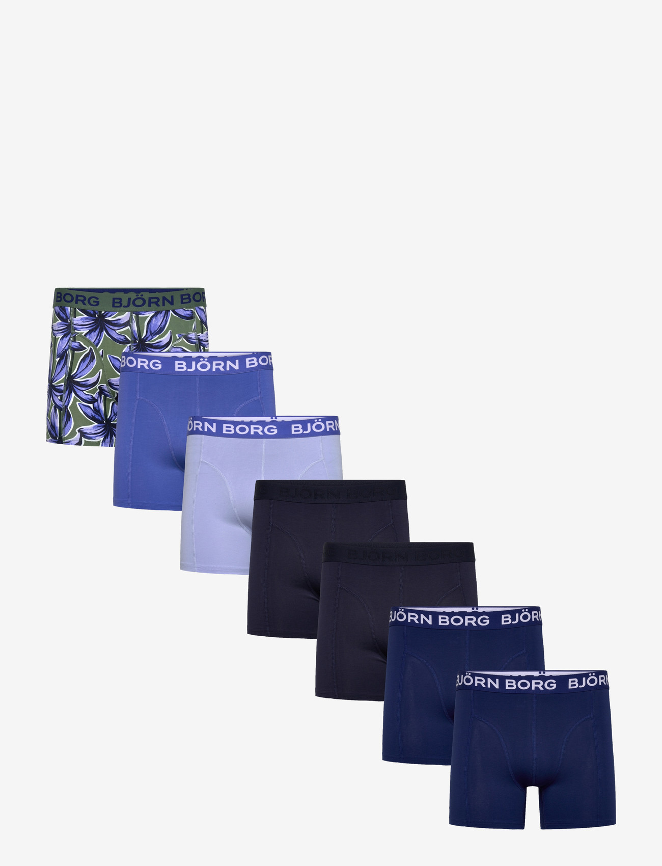 Björn Borg - COTTON STRETCH BOXER 7p - multipack underbukser - multipack 1 - 0