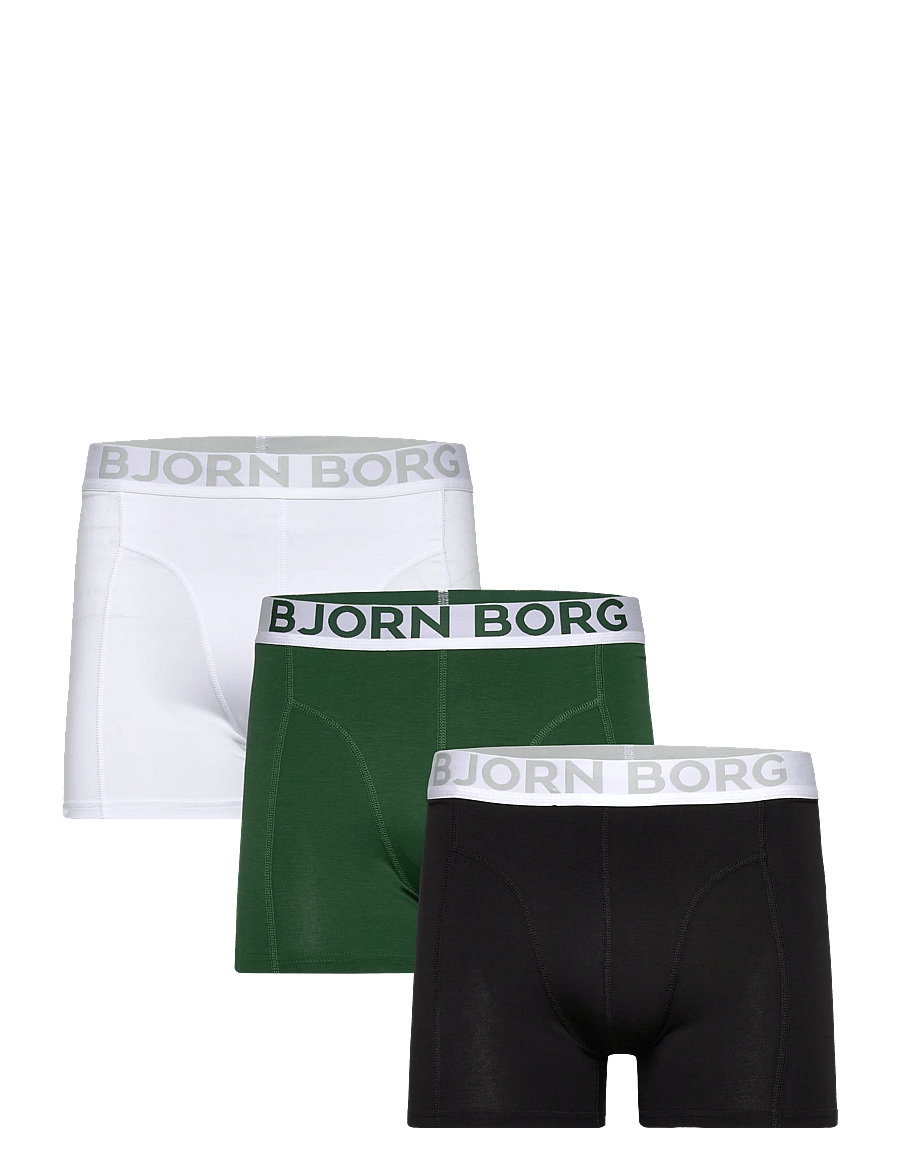 Björn Borg - ORGANIC COTTON STRETCH BOXER 3p - unterhosen im multipack - multipack 3 - 0