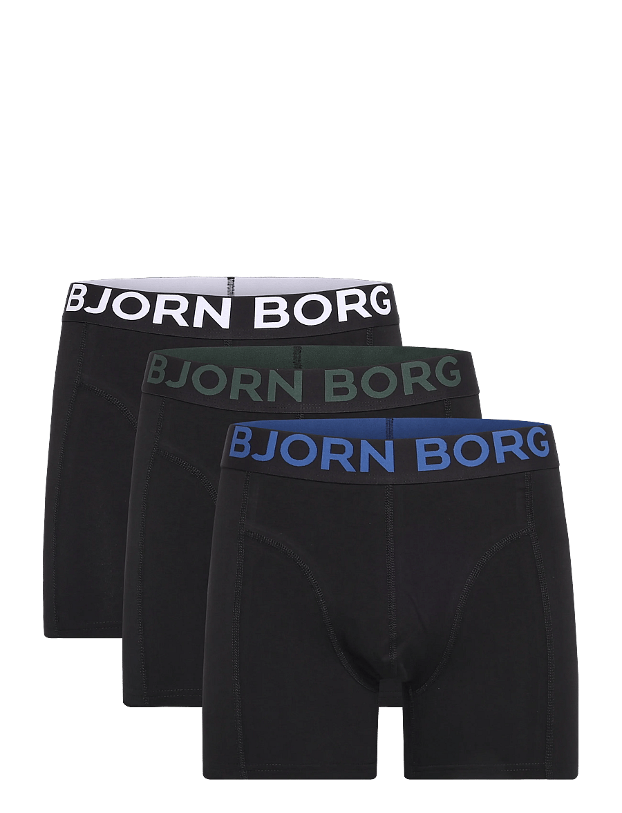 Björn Borg - ORGANIC COTTON STRETCH BOXER 3p - multipakk aluspüksid - multipack 5 - 0