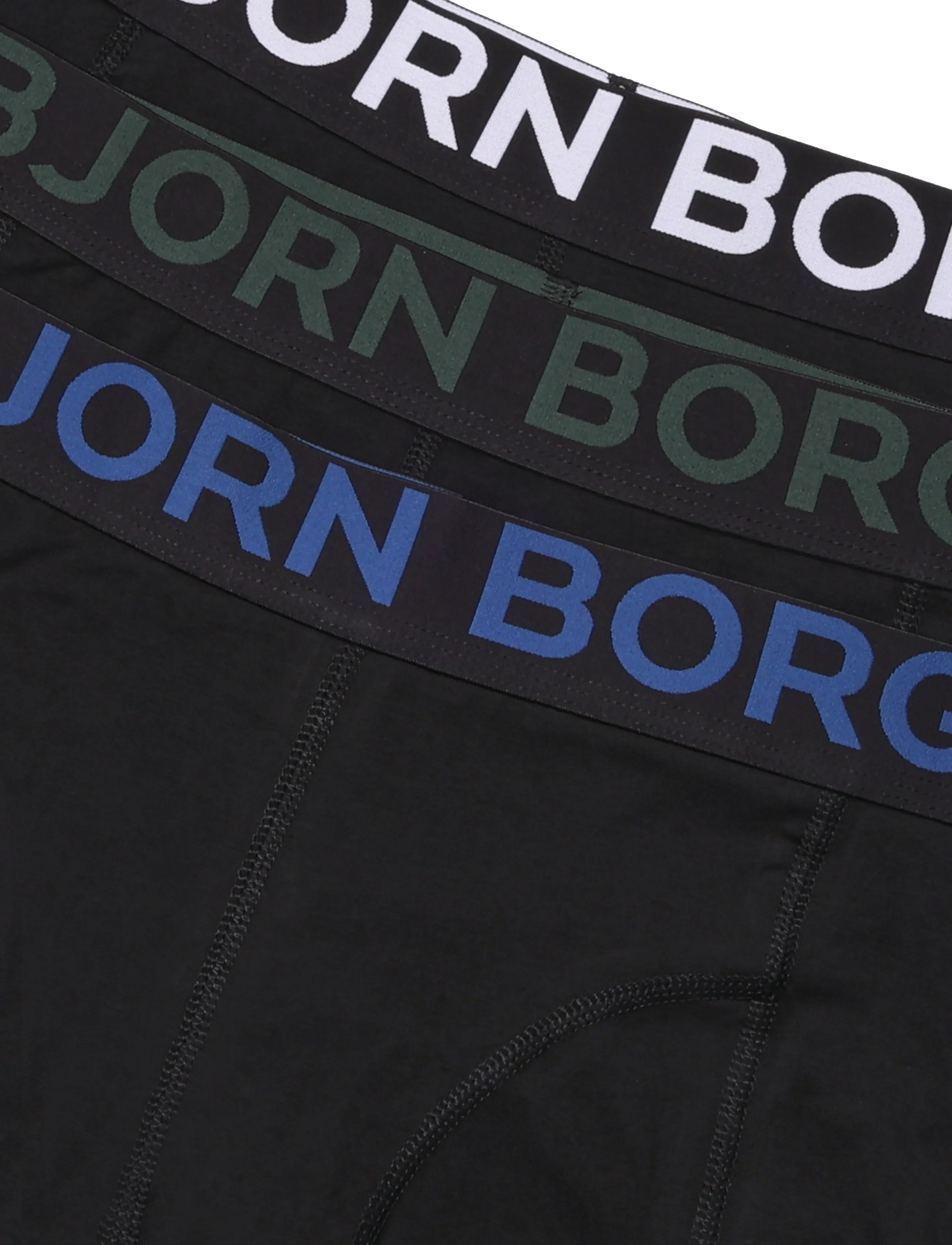 Björn Borg - ORGANIC COTTON STRETCH BOXER 3p - multipakk aluspüksid - multipack 5 - 2