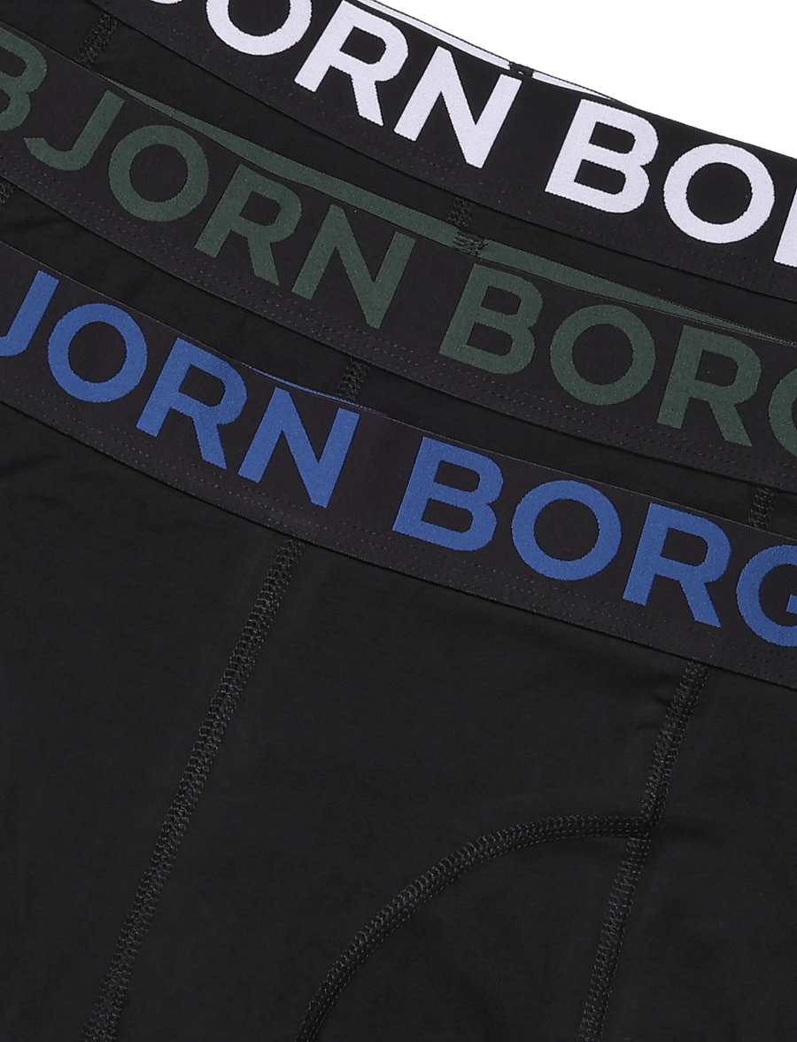 Björn Borg - ORGANIC COTTON STRETCH BOXER 3p - multipakk aluspüksid - multipack 5 - 2