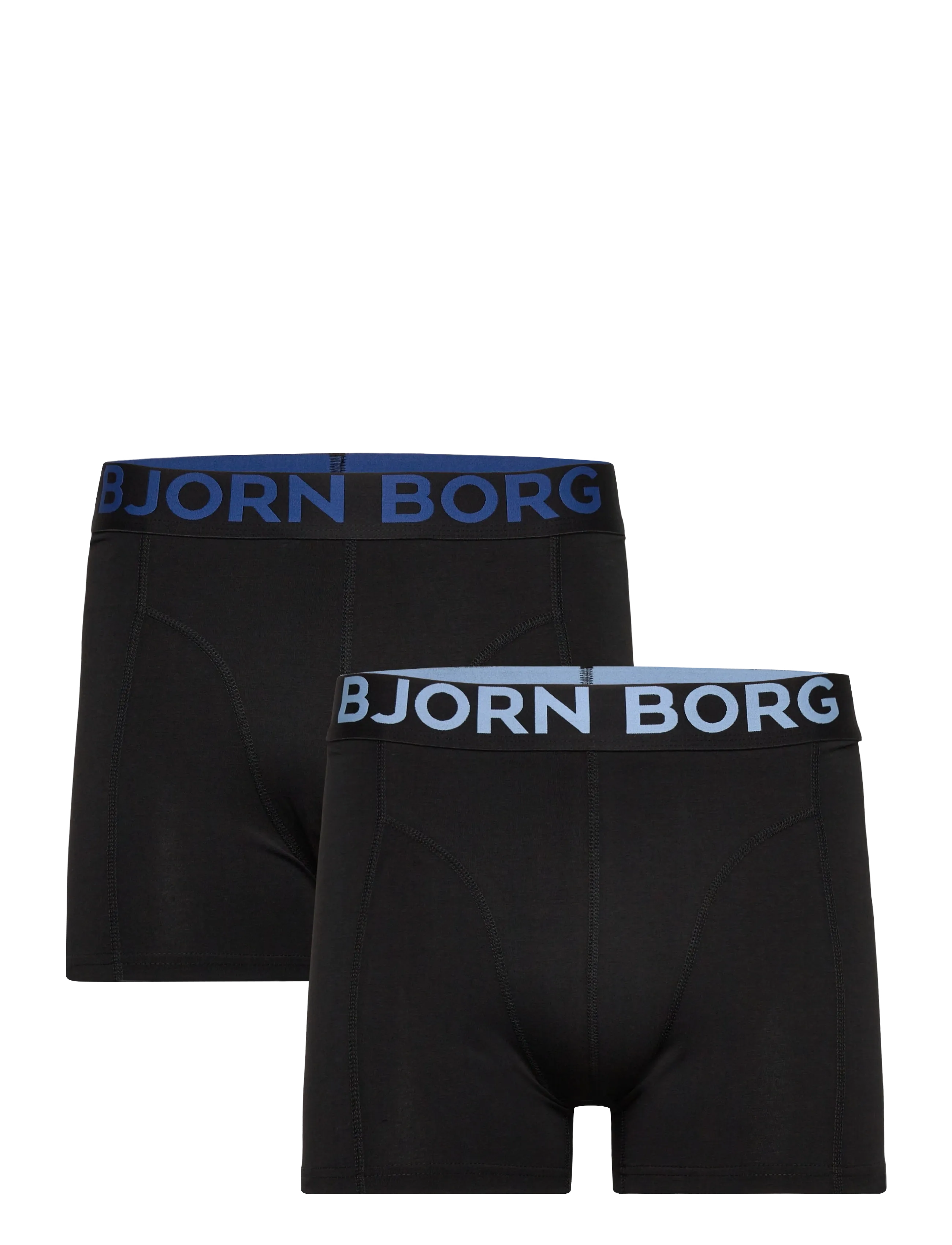 Björn Borg Organic Cotton Stretch Boxer 2P, L, Black, Undertøj > Boksere, Herre