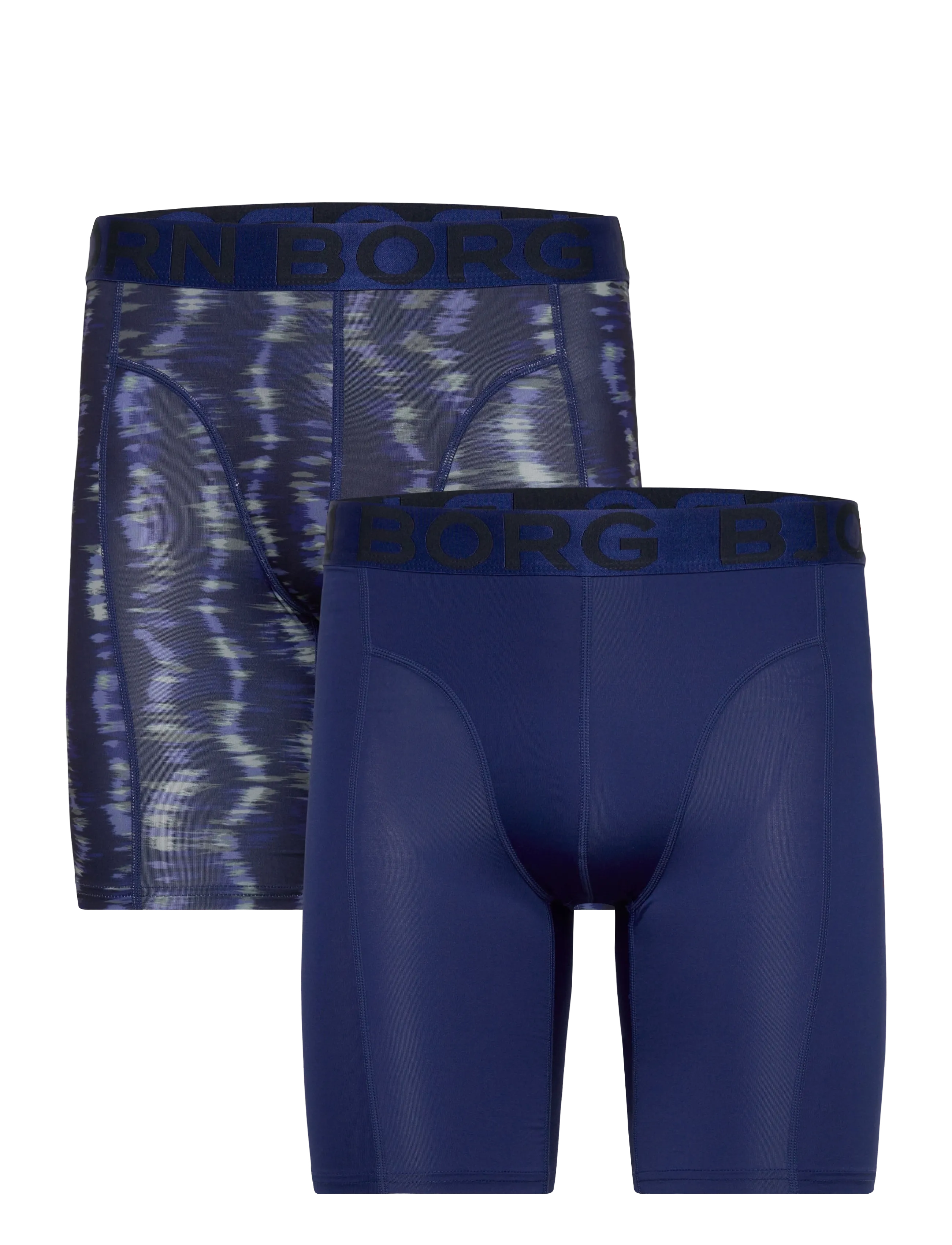 Björn Borg SPORTS LIGHTWEIGHT LONG LEG BOXER 2p - Underkläder - MULTIPACK 1 / navy