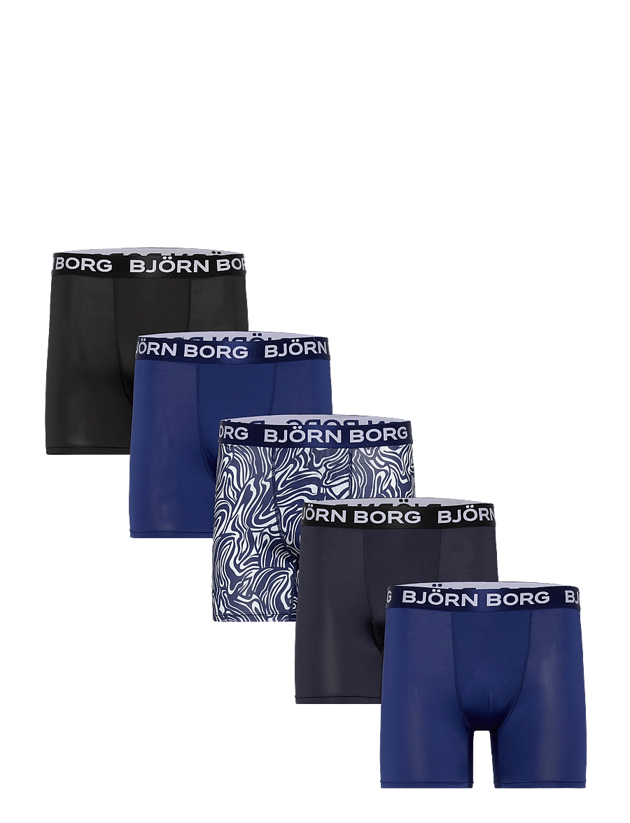 Björn Borg - SPORTS MICROFIBER BOXER 5p - boxershorts - multipack 1 - 0