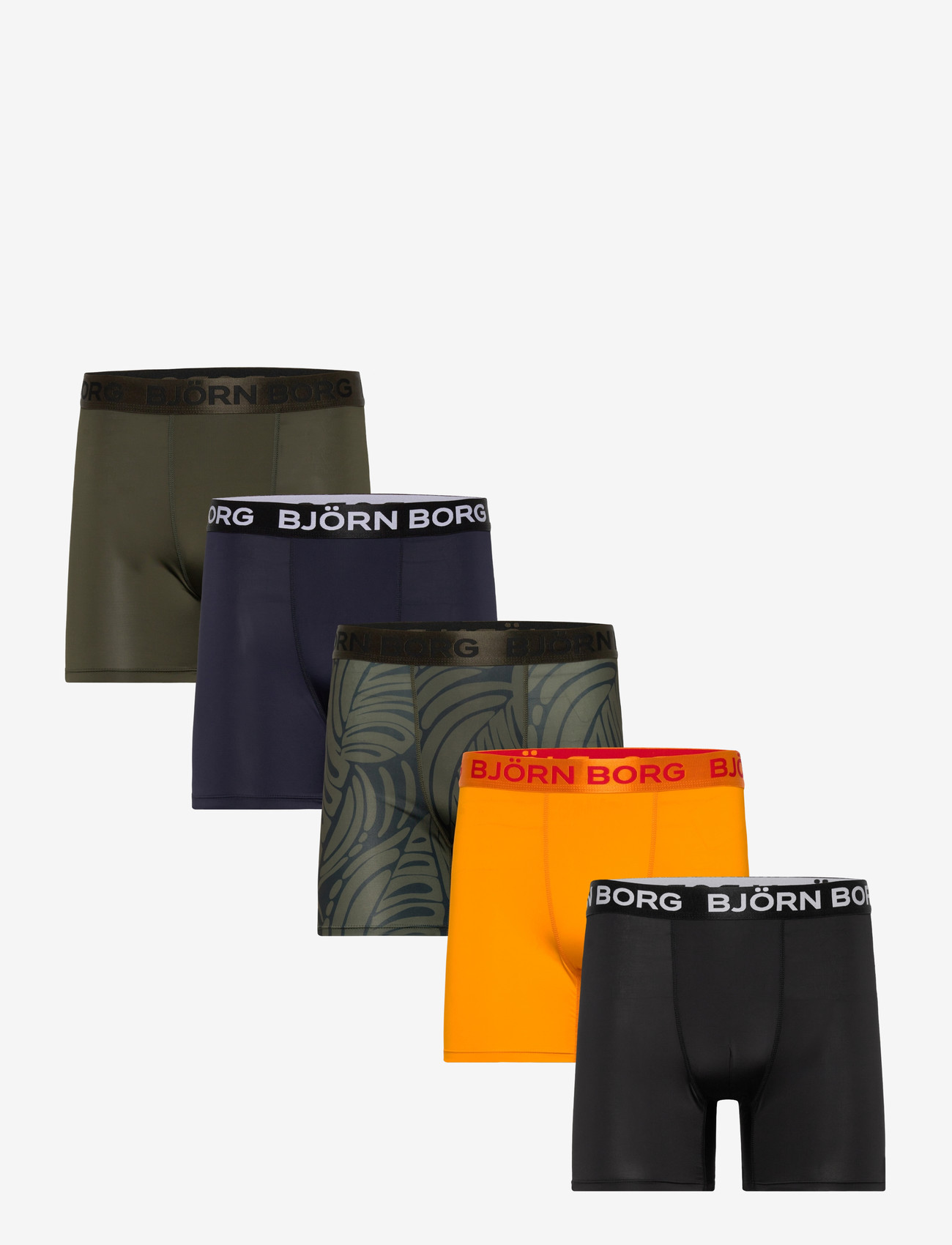 Björn Borg - SPORTS MICROFIBER BOXER 5p - bokserid - multipack 2 - 0