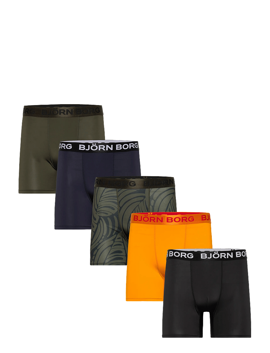 Björn Borg - SPORTS MICROFIBER BOXER 5p - bokserid - multipack 2 - 0