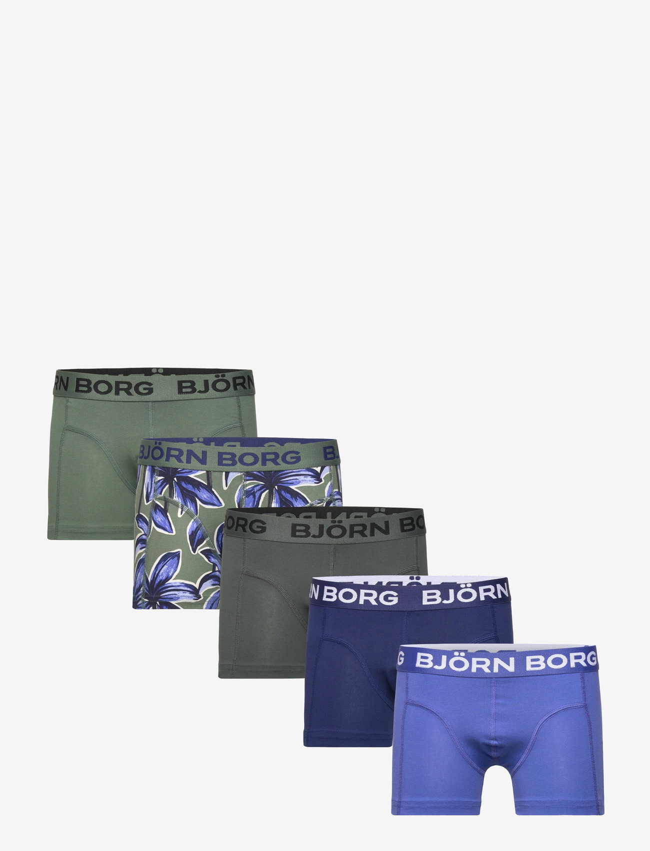 Björn Borg - COTTON STRETCH BOXER 5p - underbukser - multipack 2 - 0