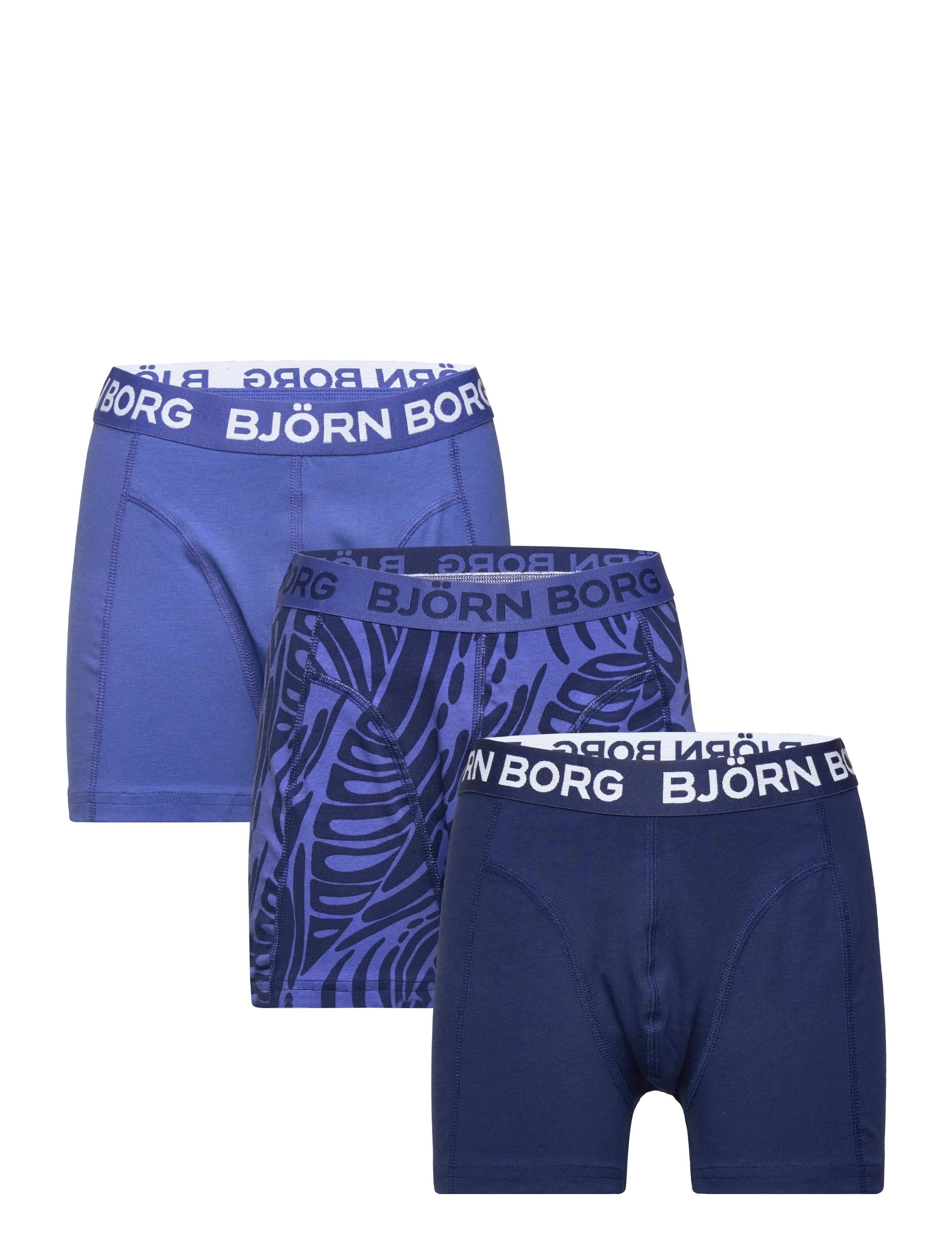 Björn Borg COTTON STRETCH BOXER 3p - Björn Borg - MULTIPACK 3 / blue