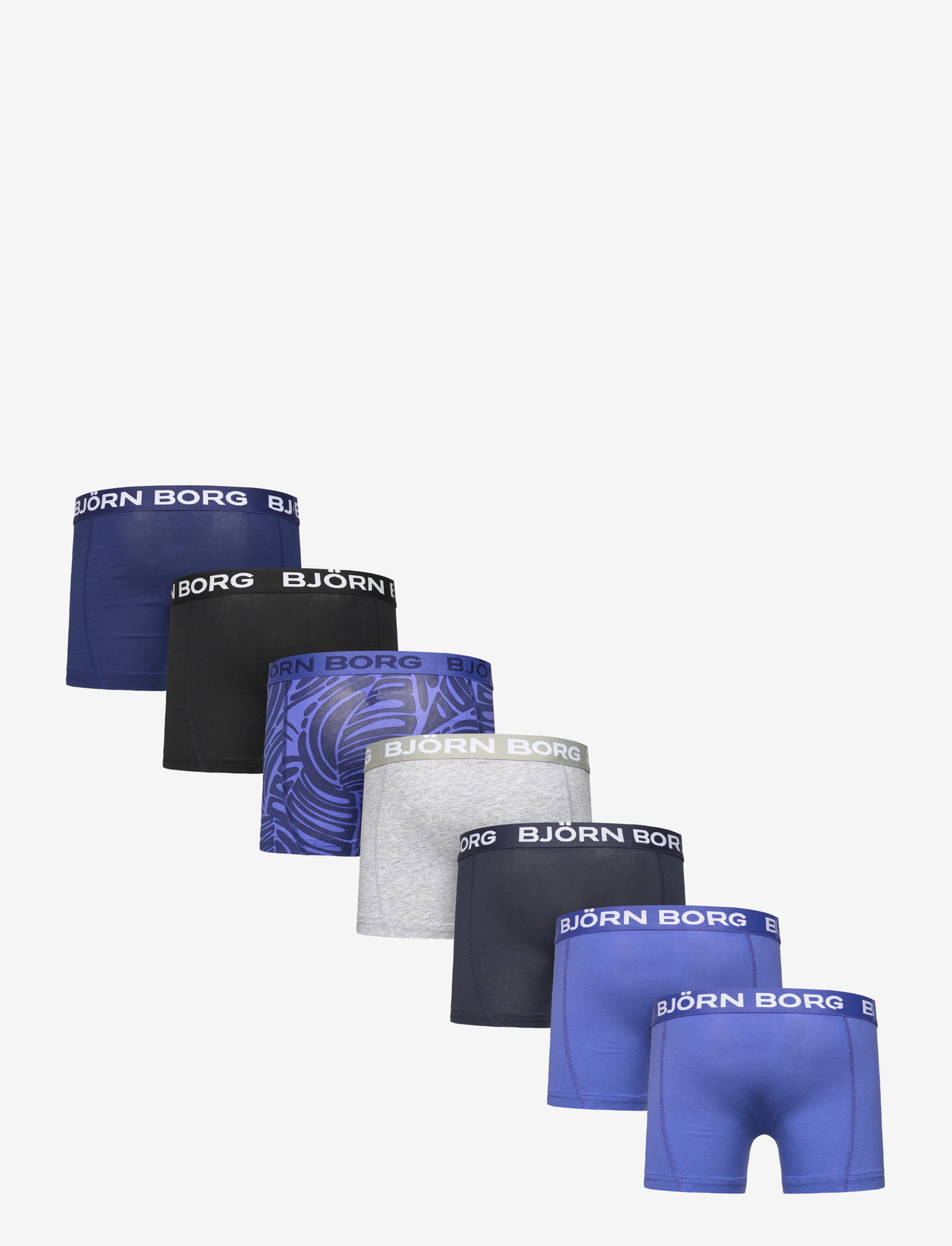 Björn Borg - COTTON STRETCH BOXER 7p - kalsonger - multipack 1 - 1
