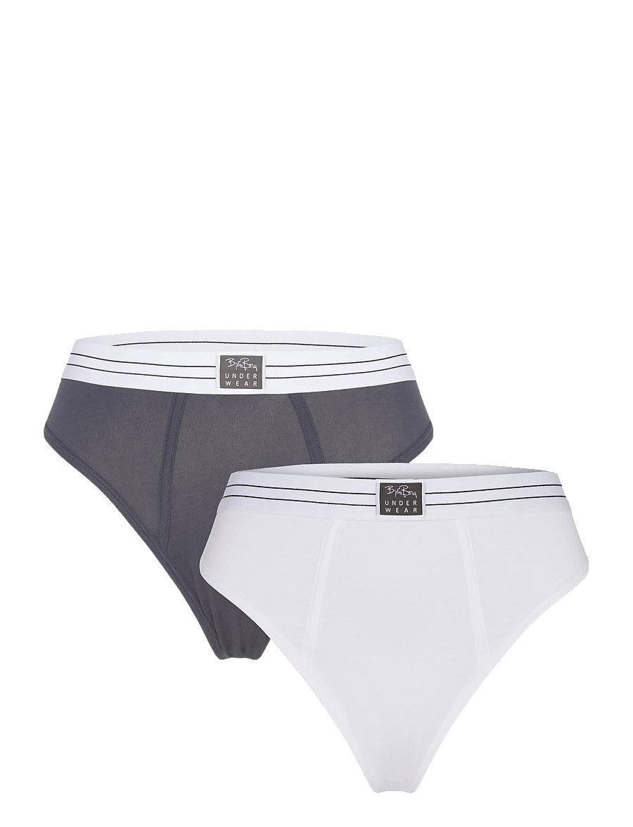 Björn Borg - ORIGINAL HIGHWAIST BRIEF 2p - midi & maxi slips - multipack 1 - 0