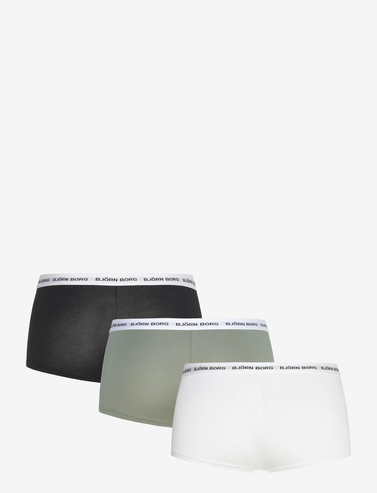 Björn Borg - LOGO BOXER SHORTS 3p - aluspesu ja sokid - multipack 1 - 2