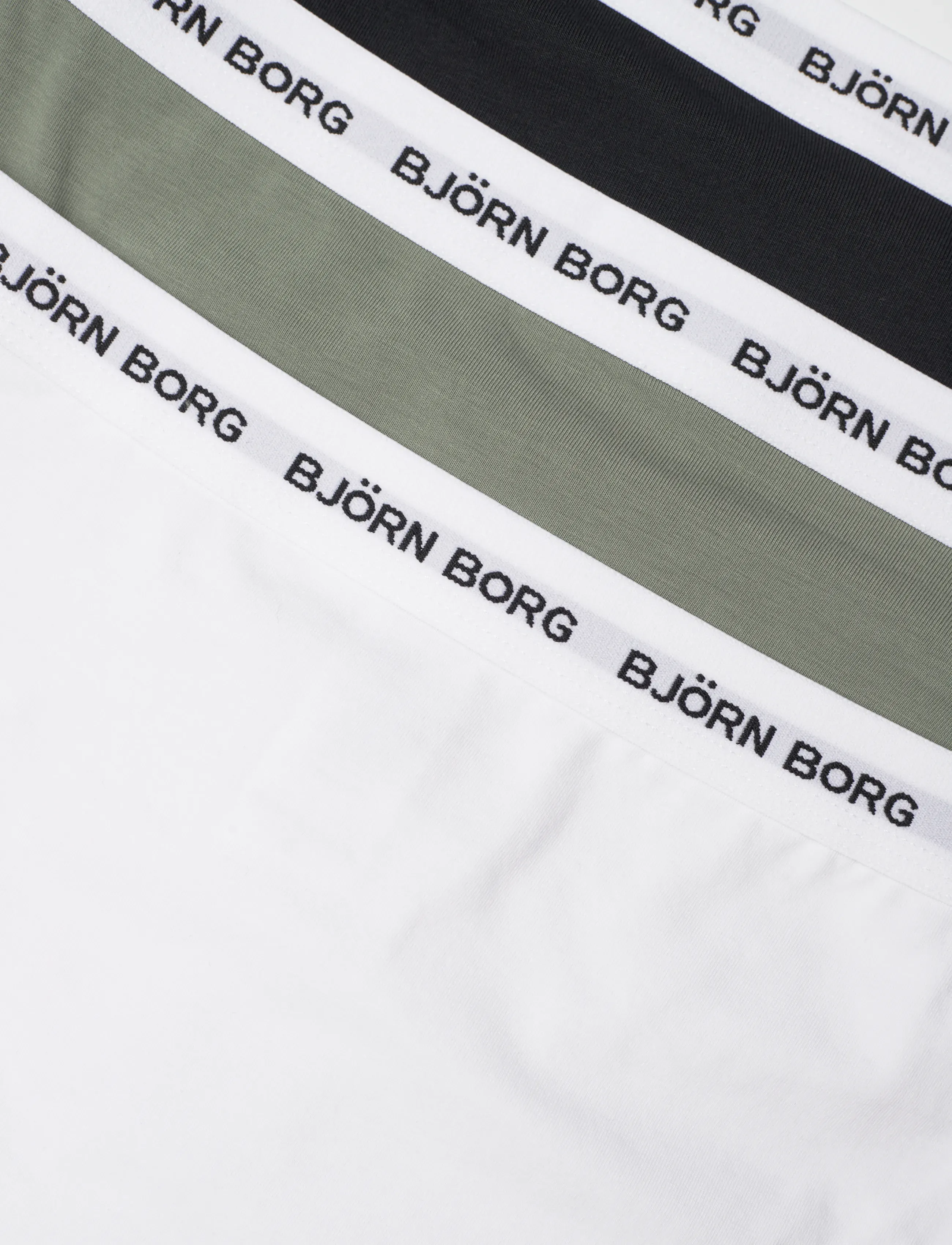 Björn Borg - LOGO HIGHWAIST BRIEF 3p - unterwäsche & socken - multipack 1 - 1