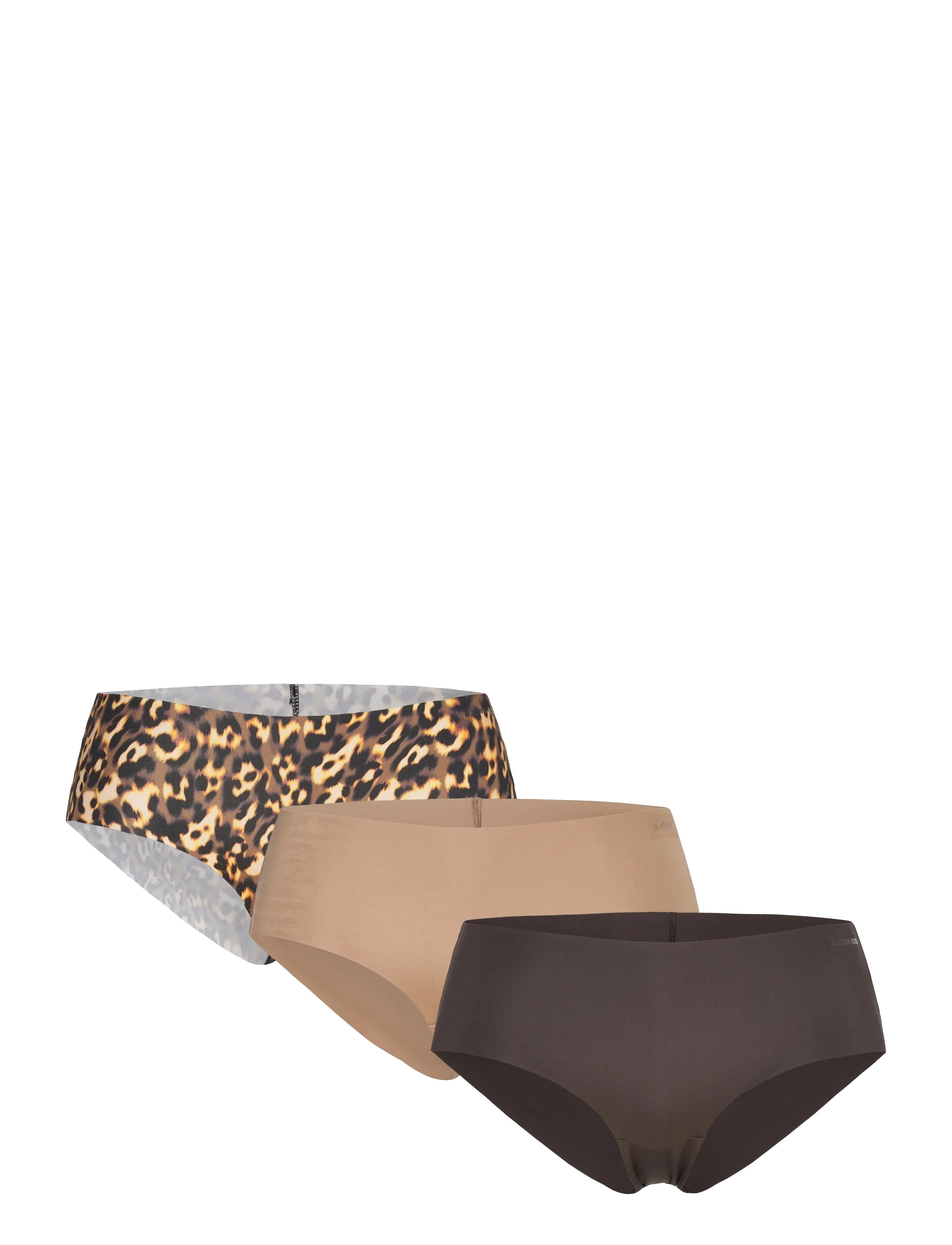 Björn Borg INVISIBLE HIPSTER 3p - Nyheter - MULTIPACK 1 / brown