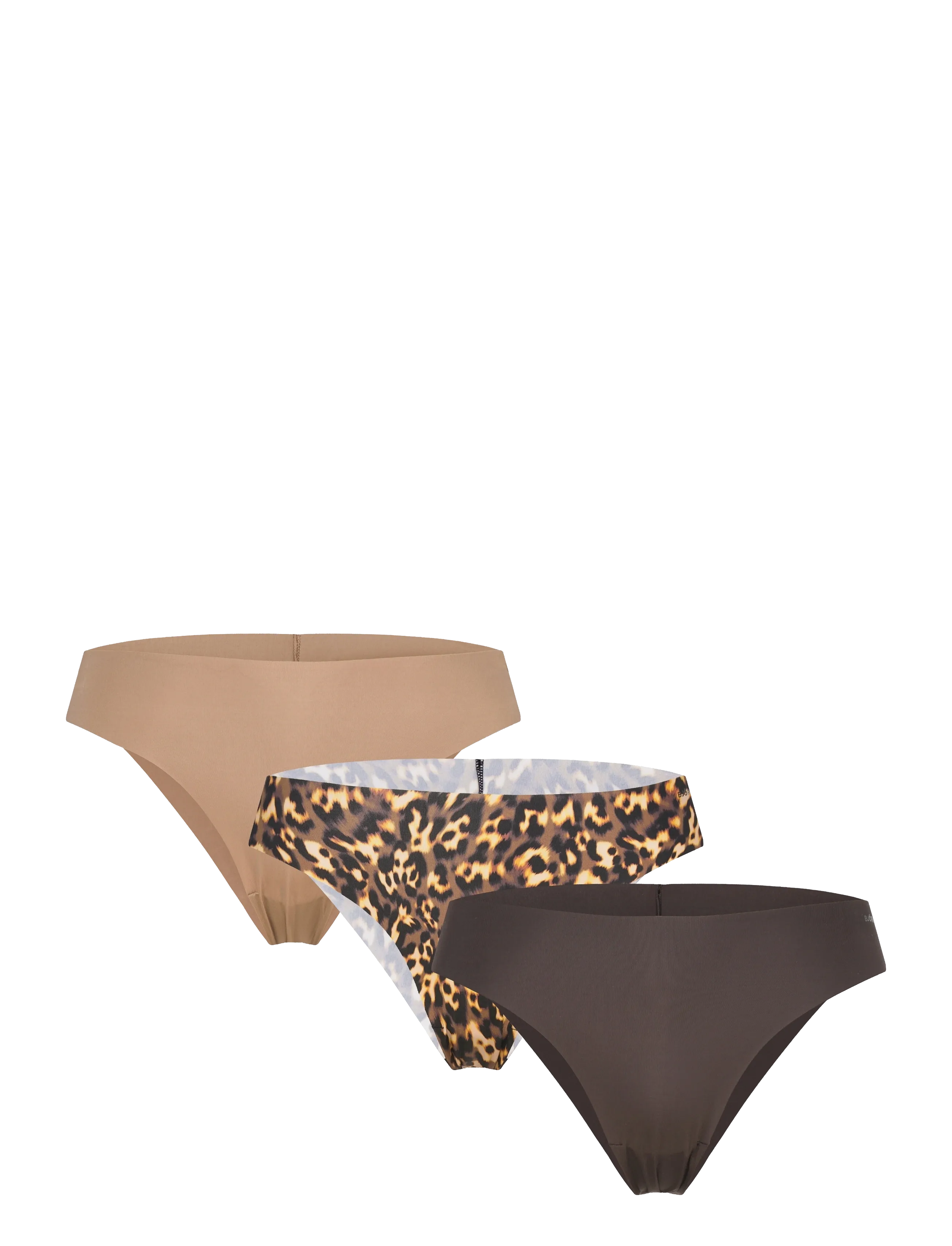 BJÖRN BORG Invisible Brief 3P Braun - XL - Damen