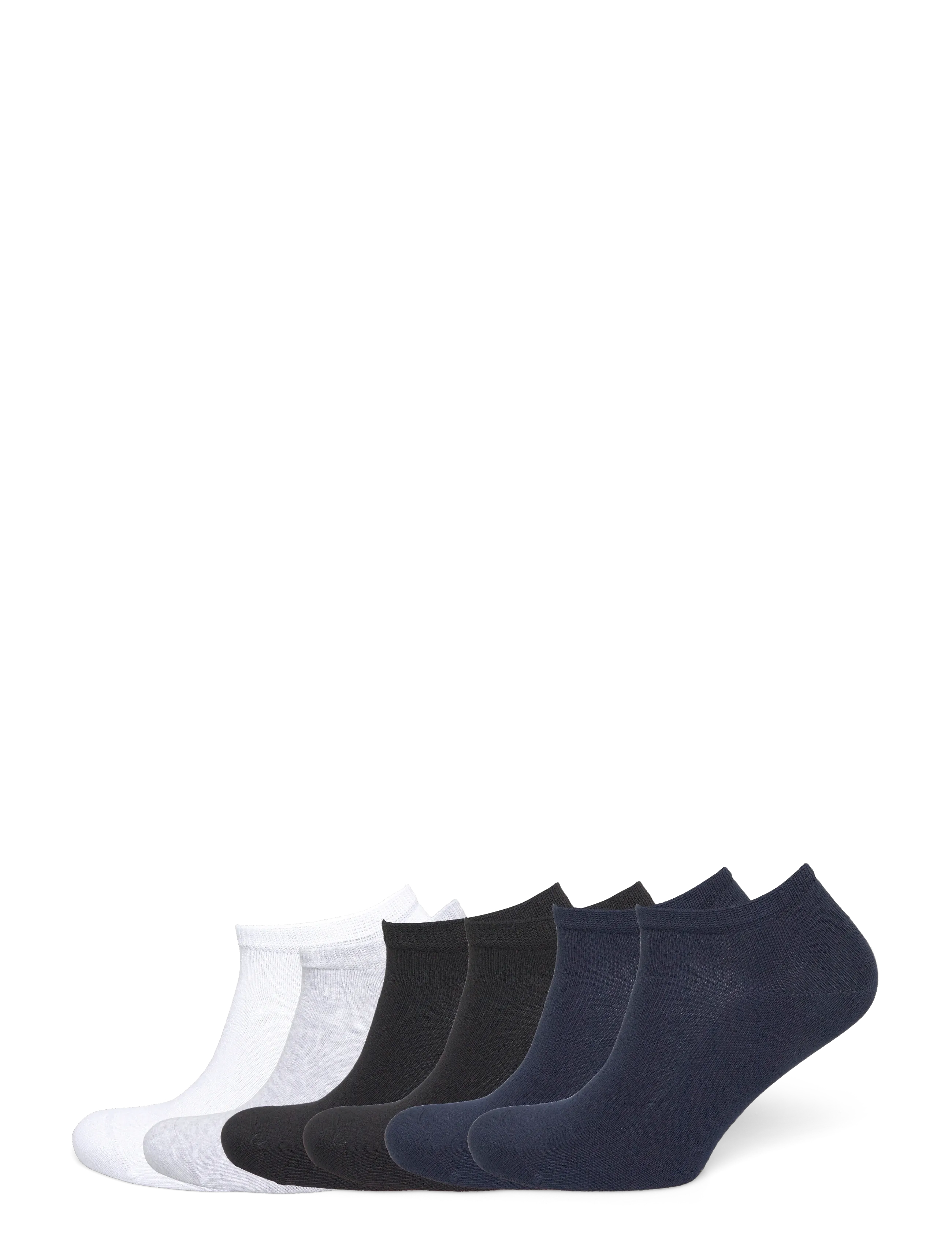 Björn Borg Essential Ankle Sock 6P, 43-46, Multi/patterned, Sokker > Ankelstrømper, Herre