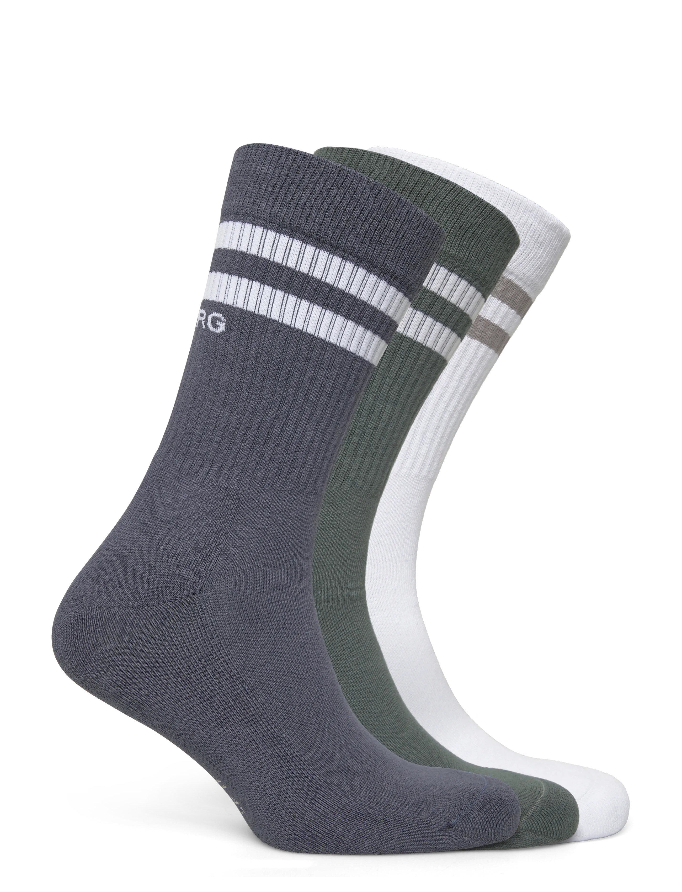 Björn Borg - CLASSIC CREW SOCK 3p - najniższe ceny - multipack 5 - 1