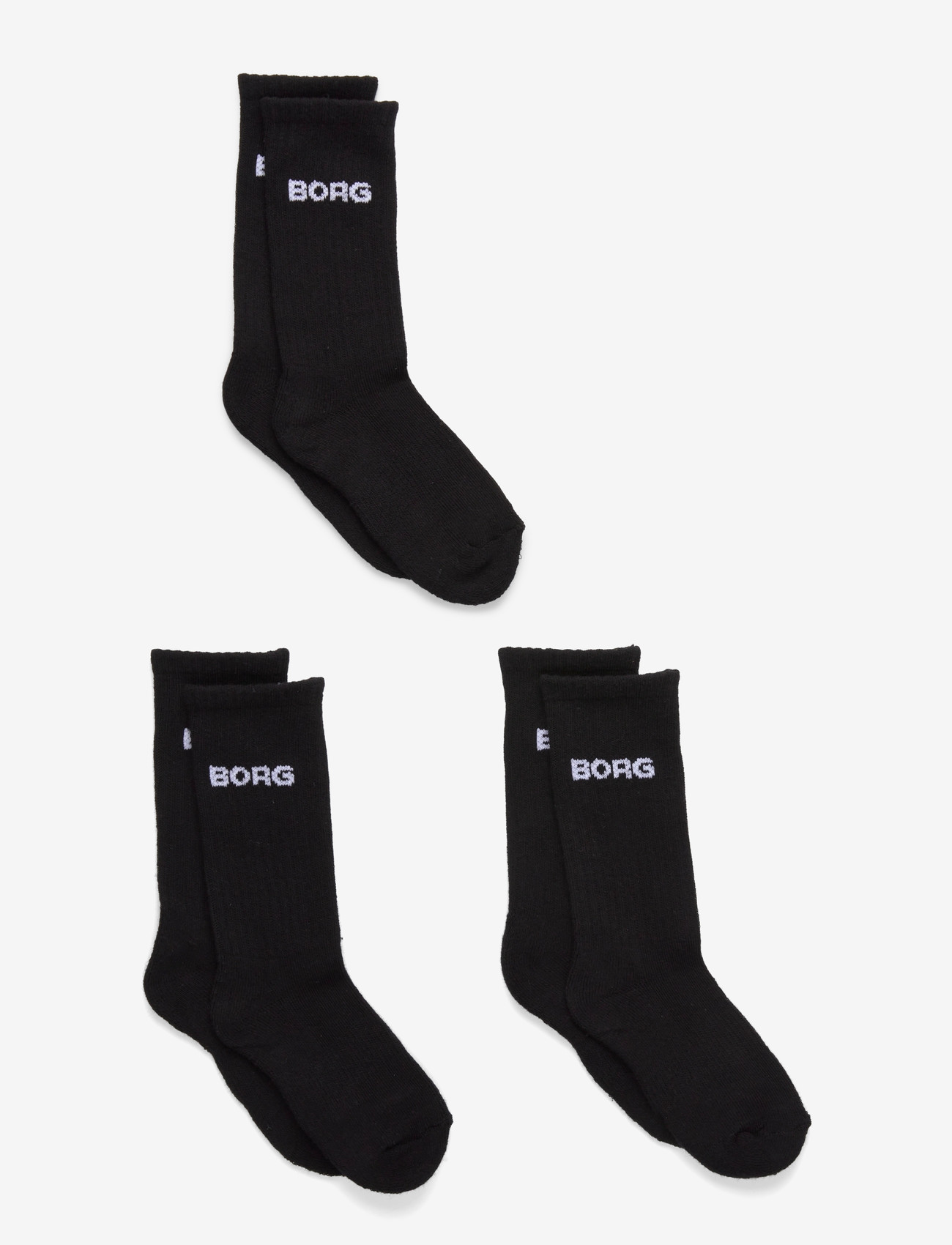 Björn Borg - ESSENTIAL CREW SOCK 3p - sukat - multipack 2 - 0