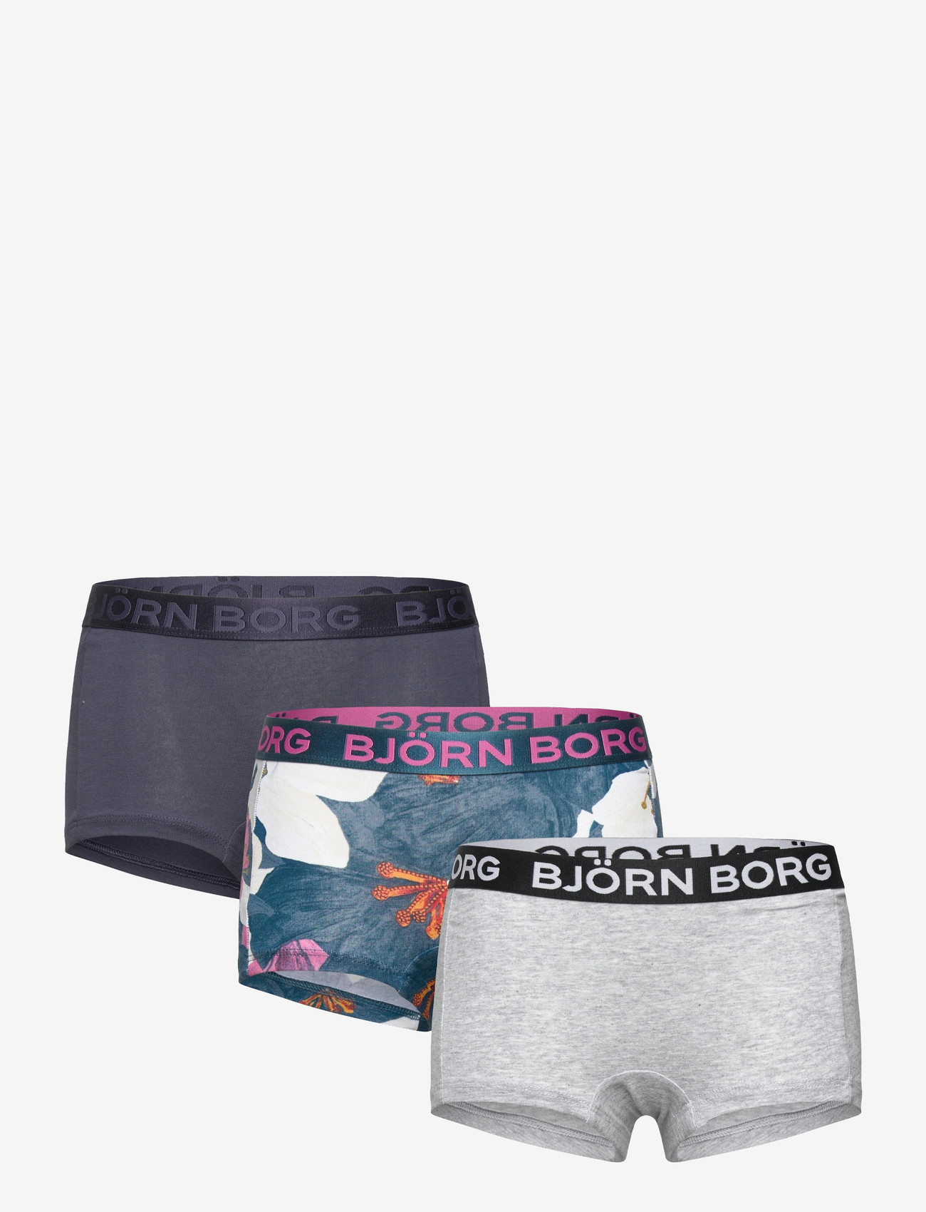 Björn Borg - COTTON STRETCH BOXER SHORTS 3p - trusser - multipack 1 - 0