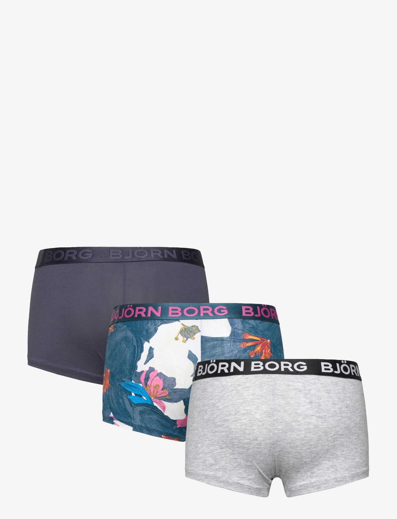 Björn Borg - COTTON STRETCH BOXER SHORTS 3p - trusser - multipack 1 - 1