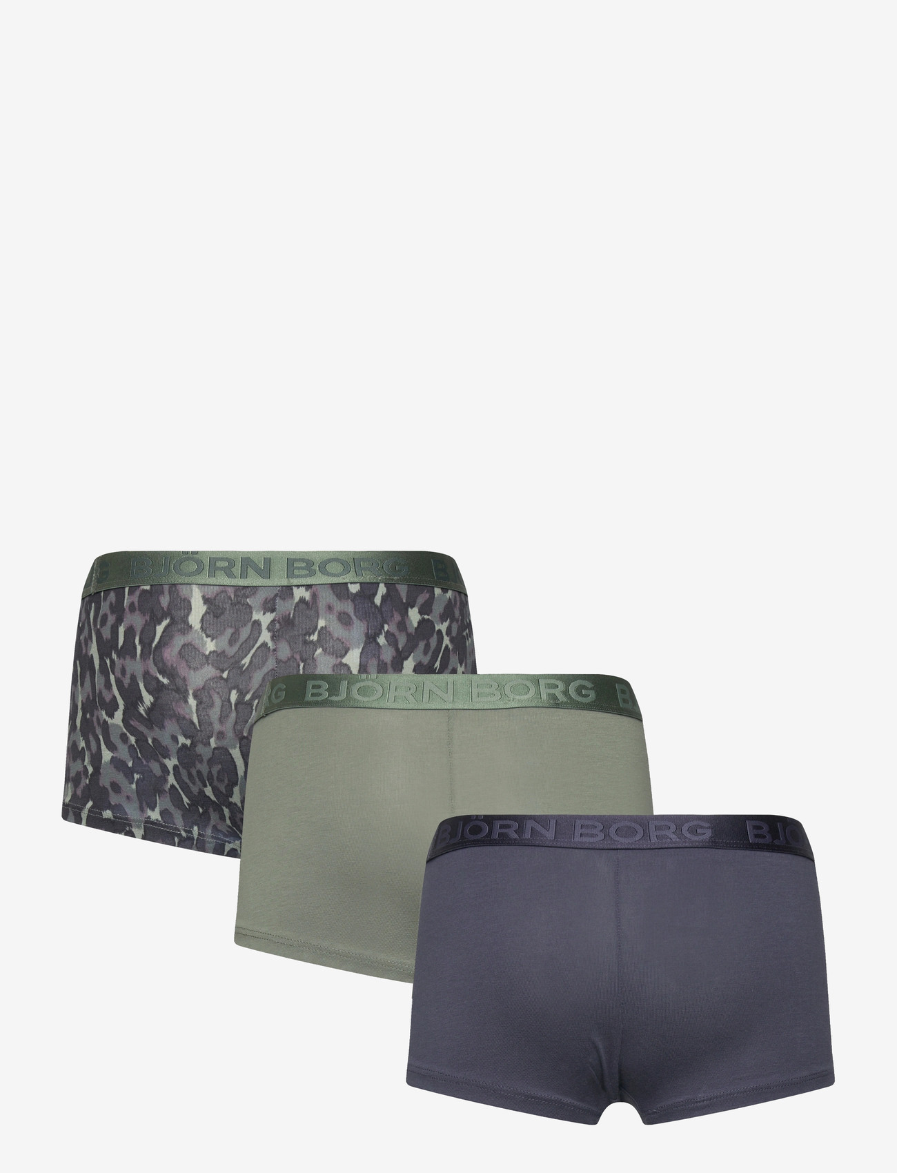 Björn Borg - COTTON STRETCH BOXER SHORTS 3p - trosor - multipack 2 - 1