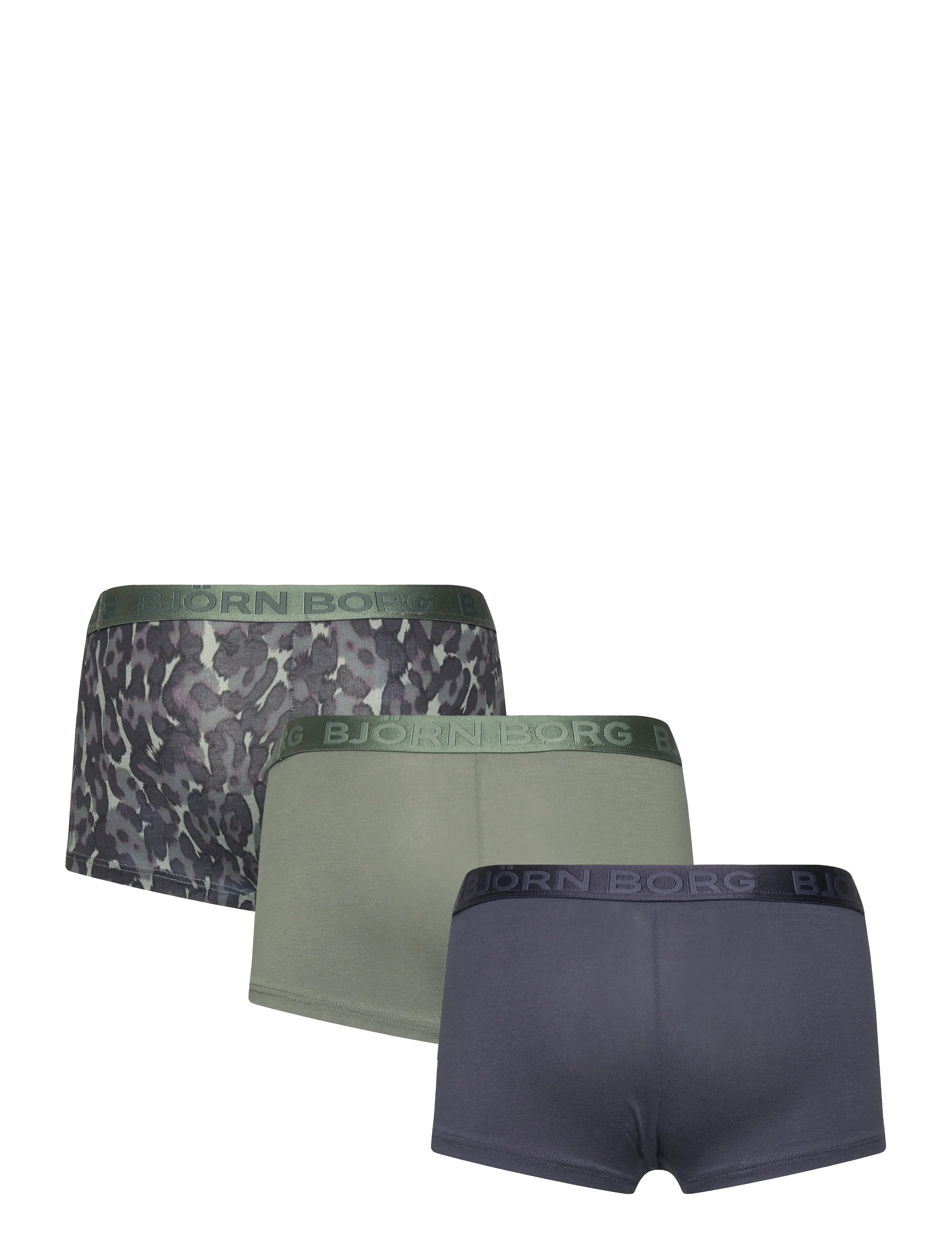 Björn Borg - COTTON STRETCH BOXER SHORTS 3p - slips - multipack 2 - 1