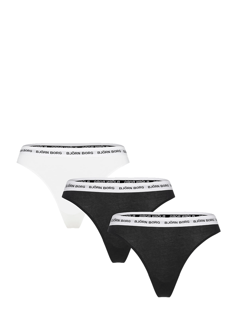 Björn Borg - LOGO THONG 3p - alusvaatteet ja sukat - multipack 1 - 0