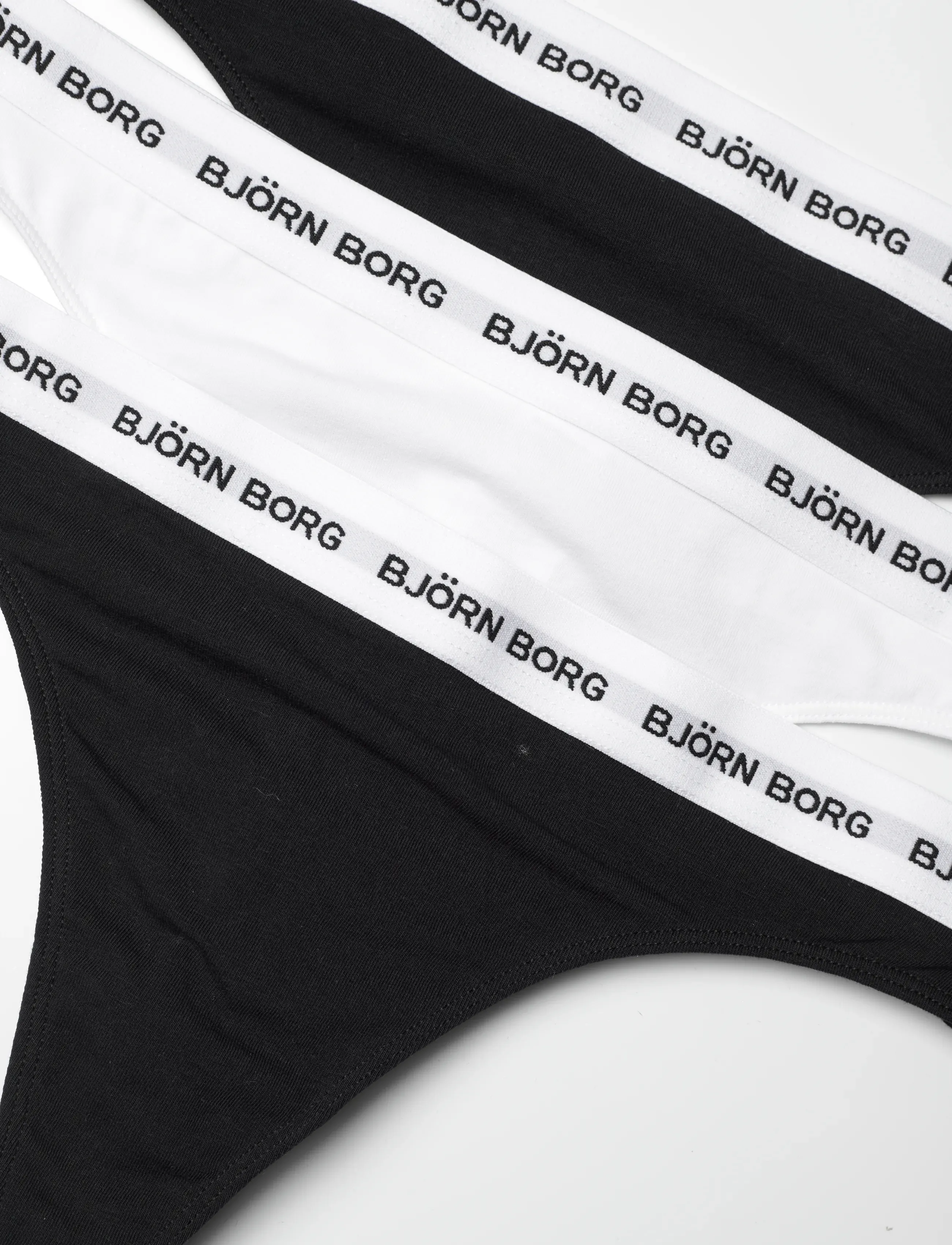 Björn Borg - LOGO THONG 3p - zemākās cenas - multipack 1 - 1