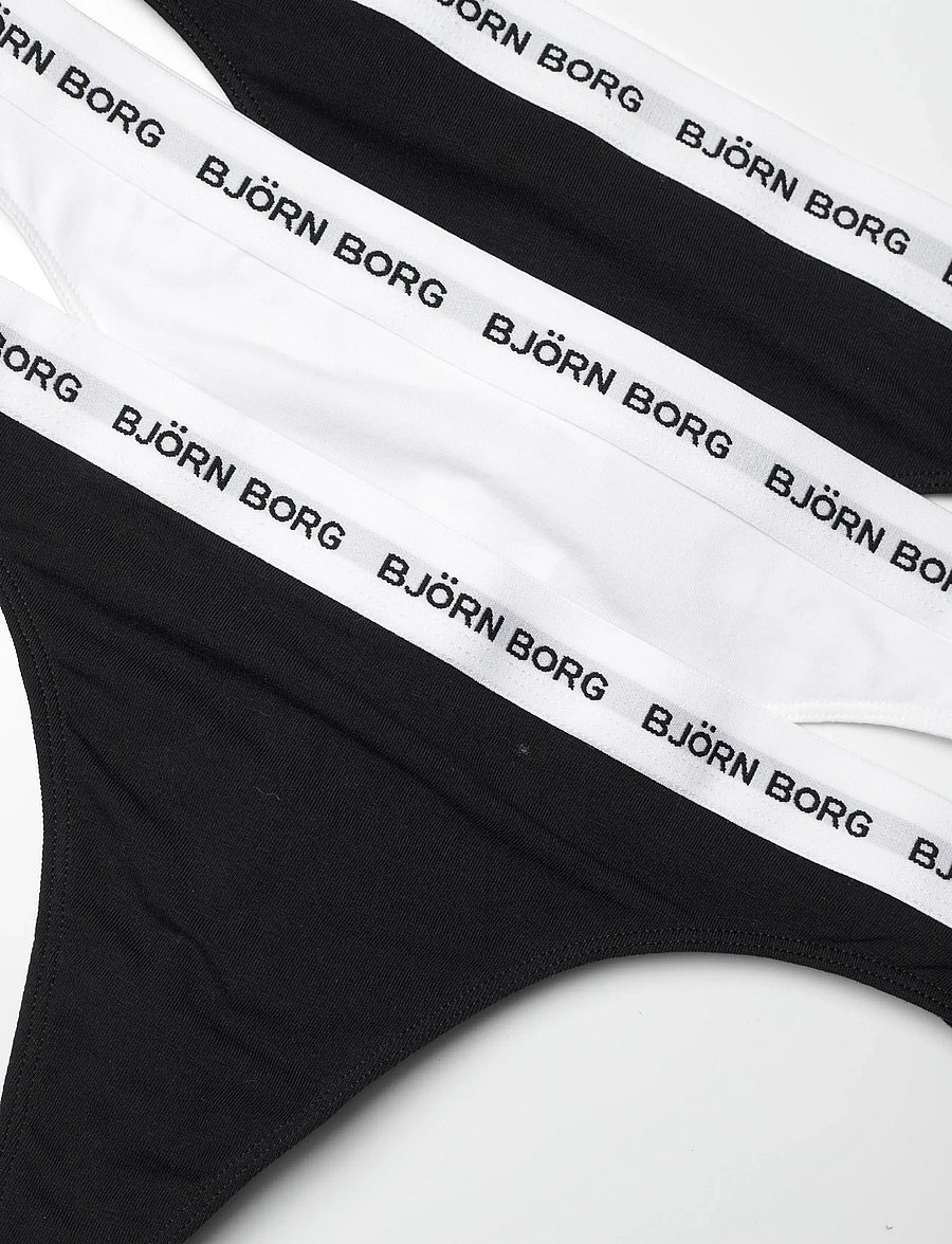 Björn Borg - LOGO THONG 3p - alusvaatteet ja sukat - multipack 1 - 1