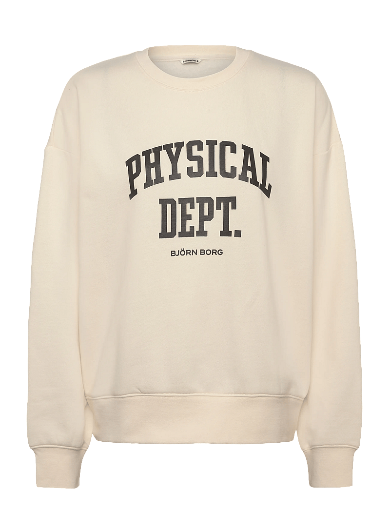 Björn Borg - BORG BOYFRIEND SWEATSHIRT - sweatshirts - tofu - 0