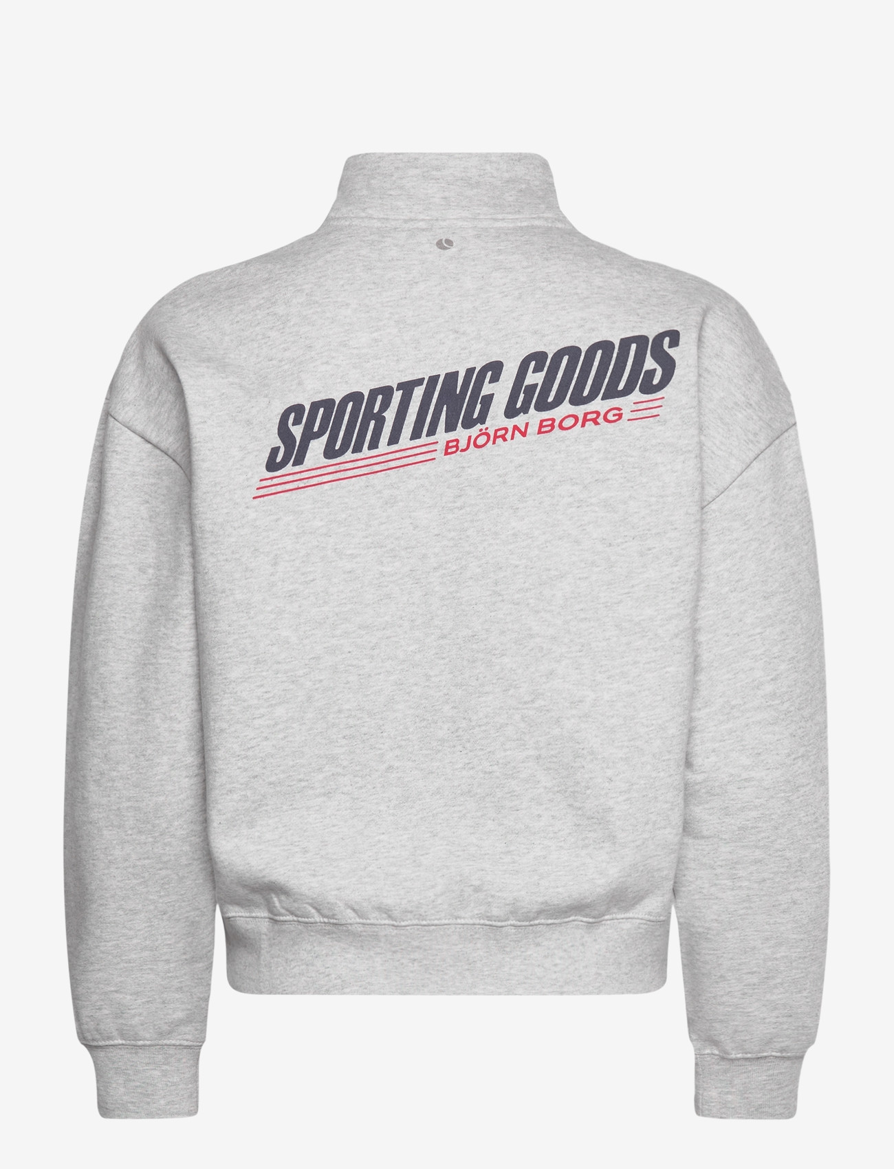 Björn Borg - BORG HALFZIP SWEATSHIRT - sport - ultra light grey melange - 1