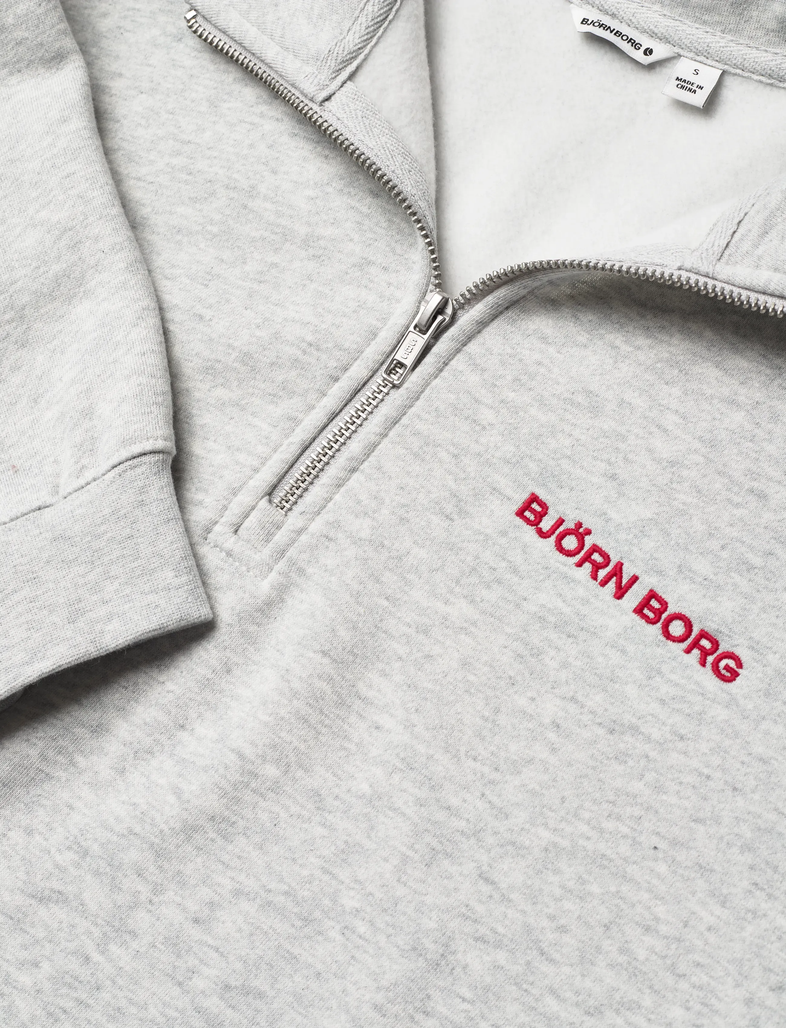 Björn Borg - BORG HALFZIP SWEATSHIRT - sport - ultra light grey melange - 2