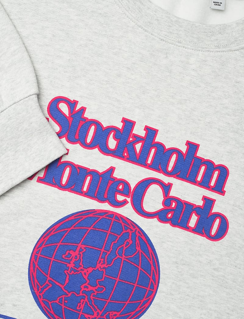 Björn Borg - BORG OVERSIZED SWEATSHIRT - sweatshirts - ultra light grey melange - 2