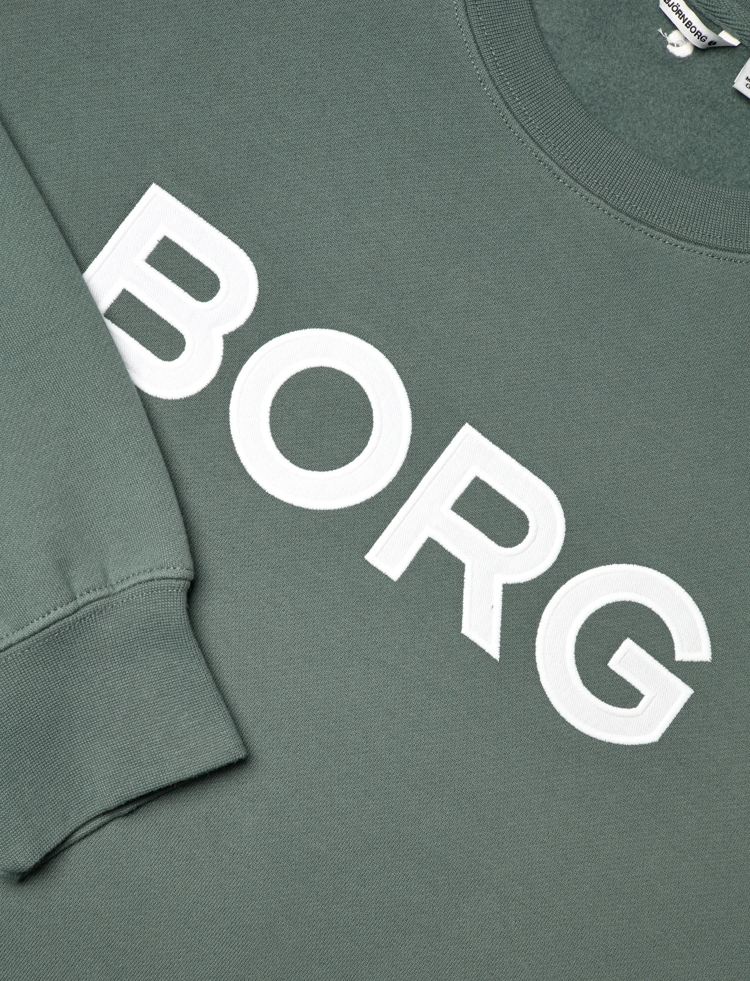 Björn Borg - BORG OVERSIZED LOGO SWEATSHIRT - sweatshirts - balsam green - 2