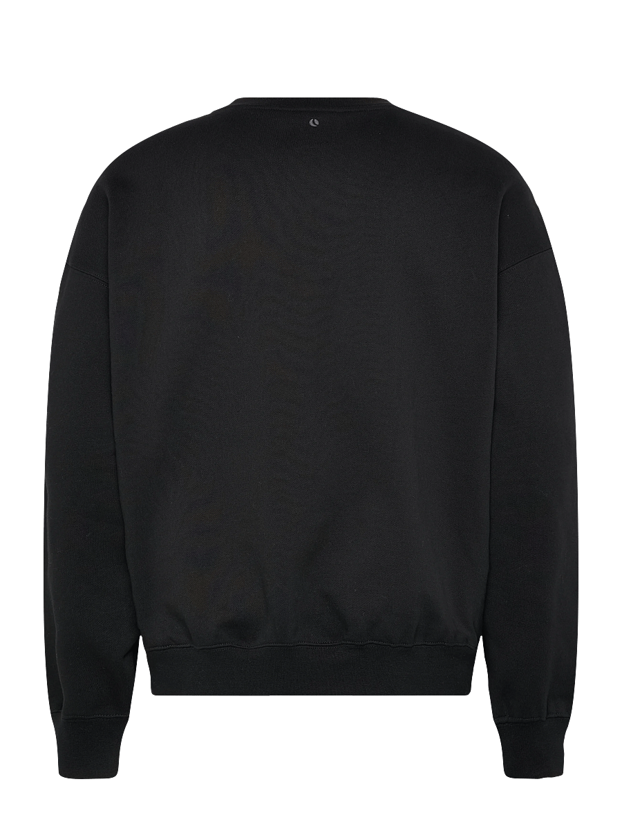 Björn Borg - BORG OVERSIZED LOGO SWEATSHIRT - tops - black beauty - 1