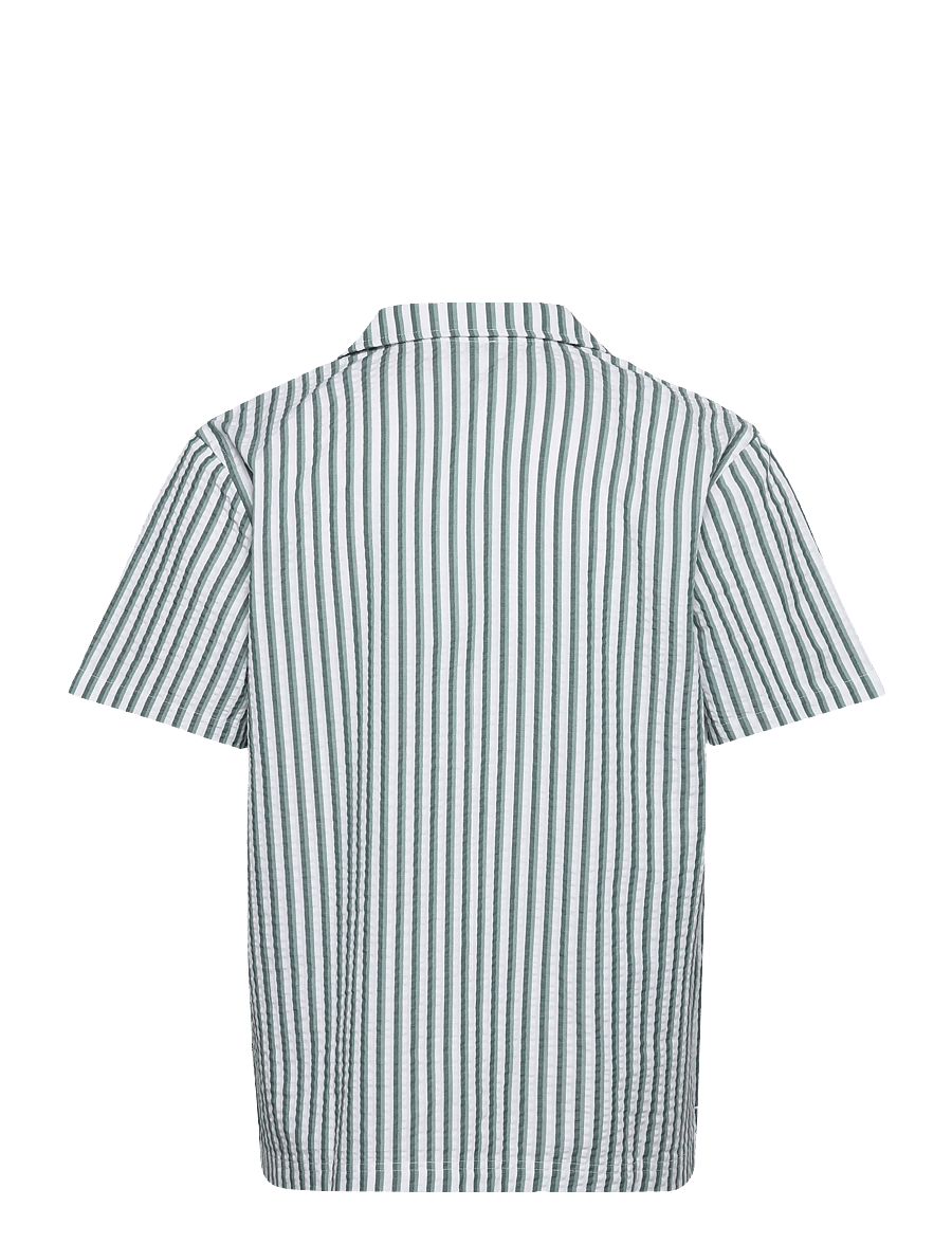 Björn Borg - BORG SEERSUCKER RESORT SHIRT - chemises à manches courtes - bb 7 stripe 1 - 2