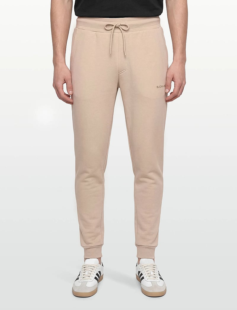 Björn Borg - BORG ESSENTIAL 3 SWEATPANTS - hosen - feather gray - 3