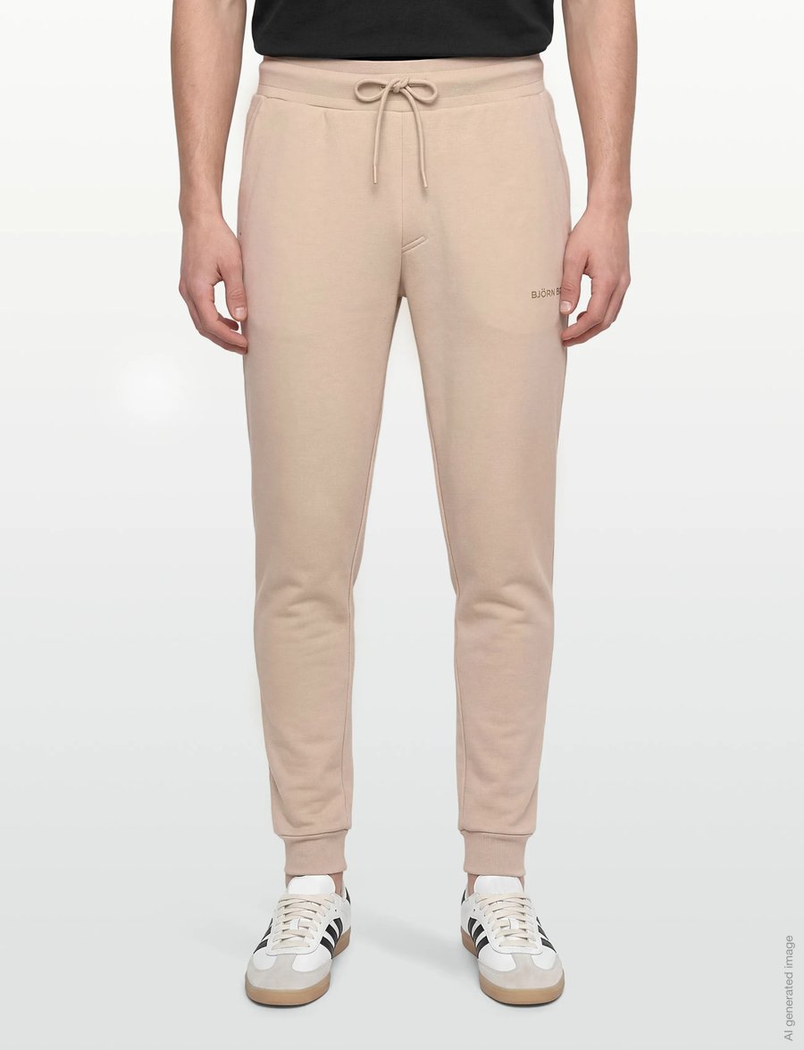 Björn Borg - BORG ESSENTIAL 3 SWEATPANTS - hosen - feather gray - 3