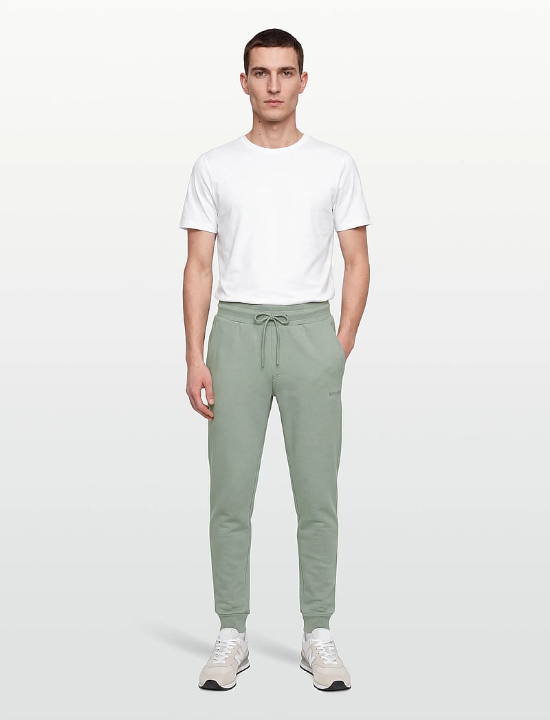 Björn Borg - BORG ESSENTIAL 3 SWEATPANTS - hosen - slate gray - 0