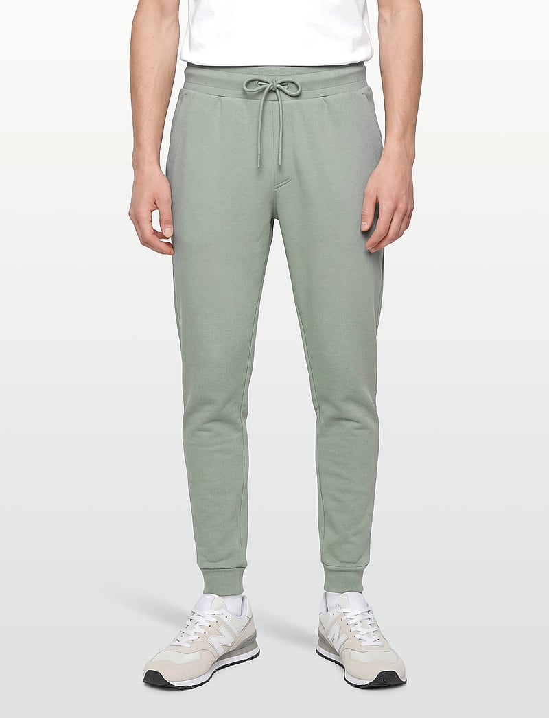 Björn Borg - BORG ESSENTIAL 3 SWEATPANTS - hosen - slate gray - 3