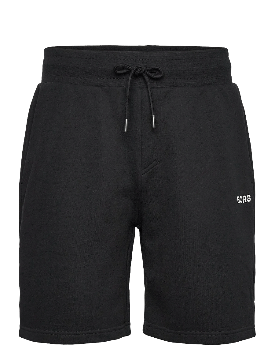 Björn Borg - BORG ESSENTIAL 4 SWEATSHORTS - hosen - black beauty - 1