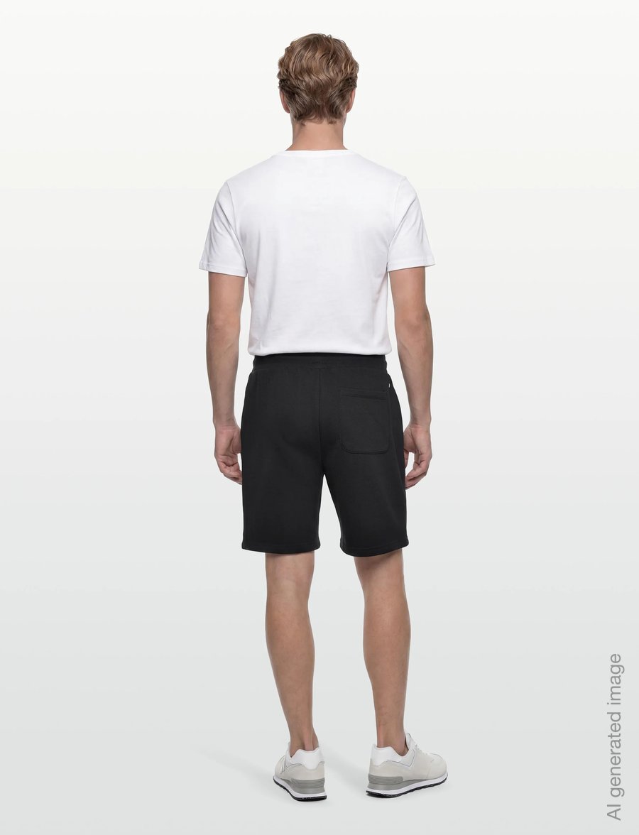 Björn Borg - BORG ESSENTIAL 4 SWEATSHORTS - hosen - black beauty - 4