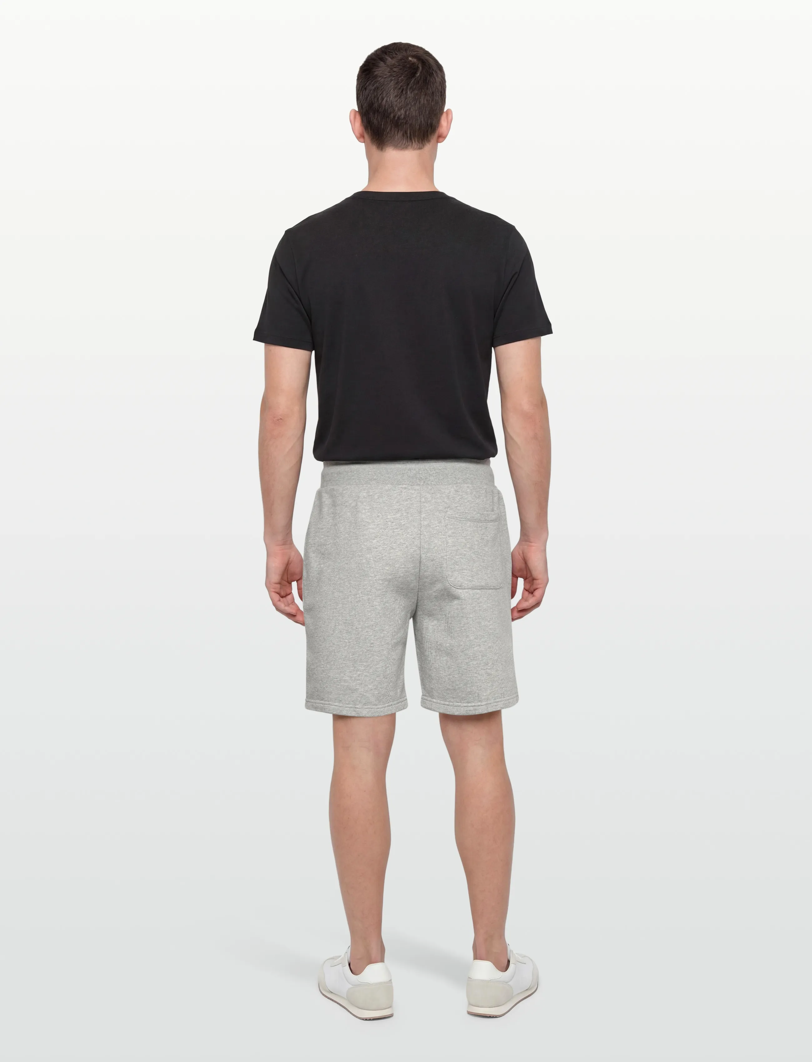 Björn Borg - BORG ESSENTIAL 4 SWEATSHORTS - hosen - light grey melange - 4