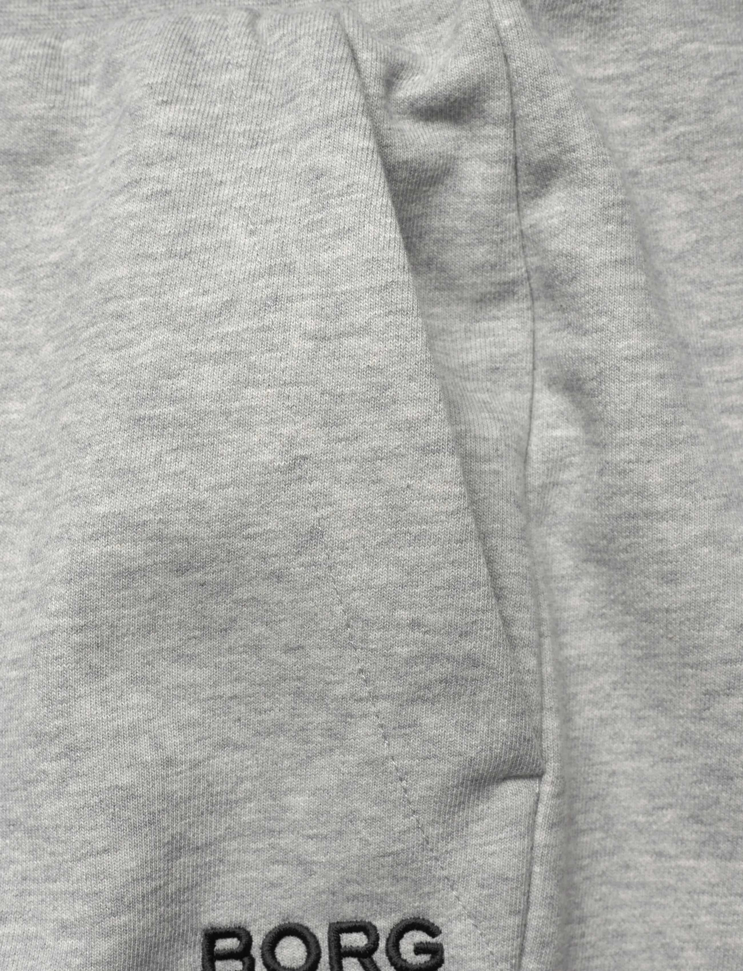 Björn Borg - BORG ESSENTIAL 4 SWEATSHORTS - hosen - light grey melange - 5