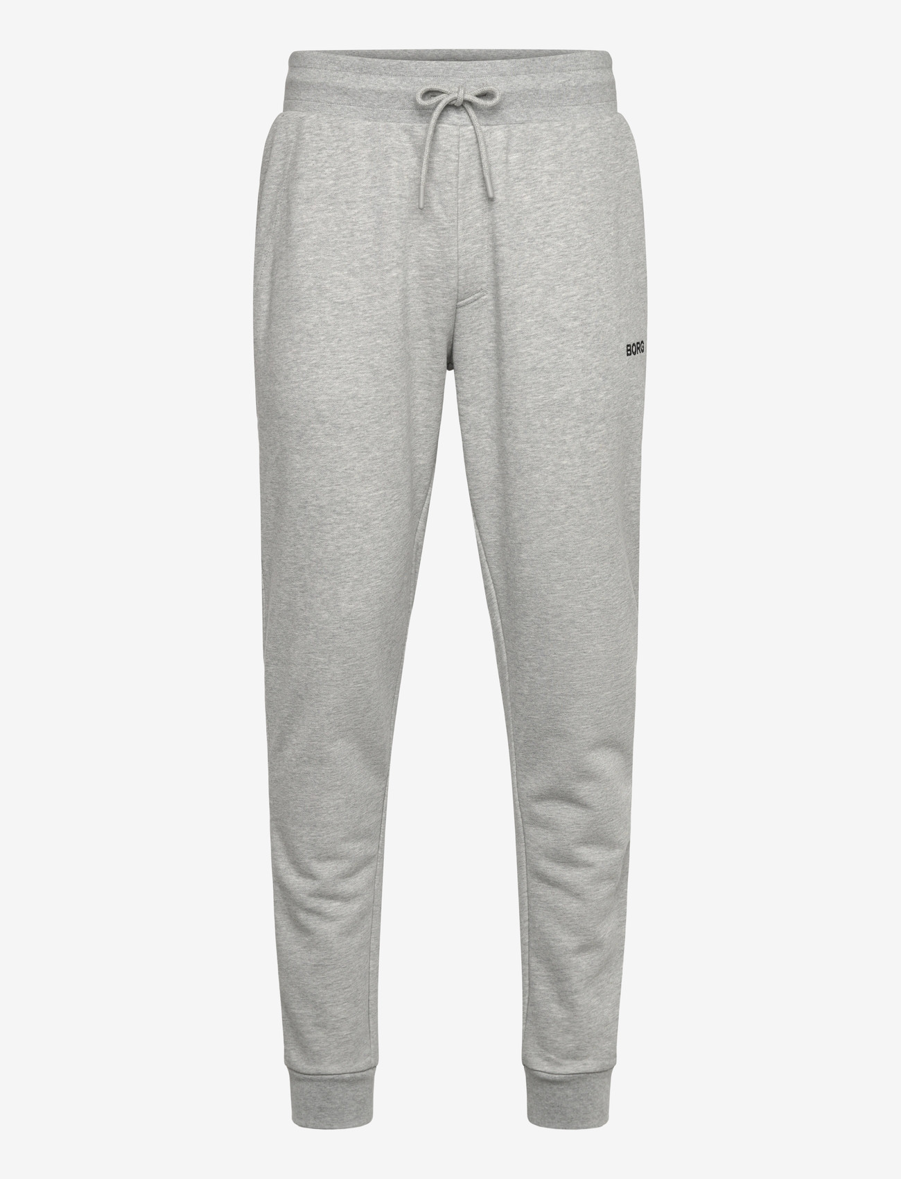 Björn Borg - BORG ESSENTIAL 4 SWEATPANTS - sweatpants - light grey melange - 0