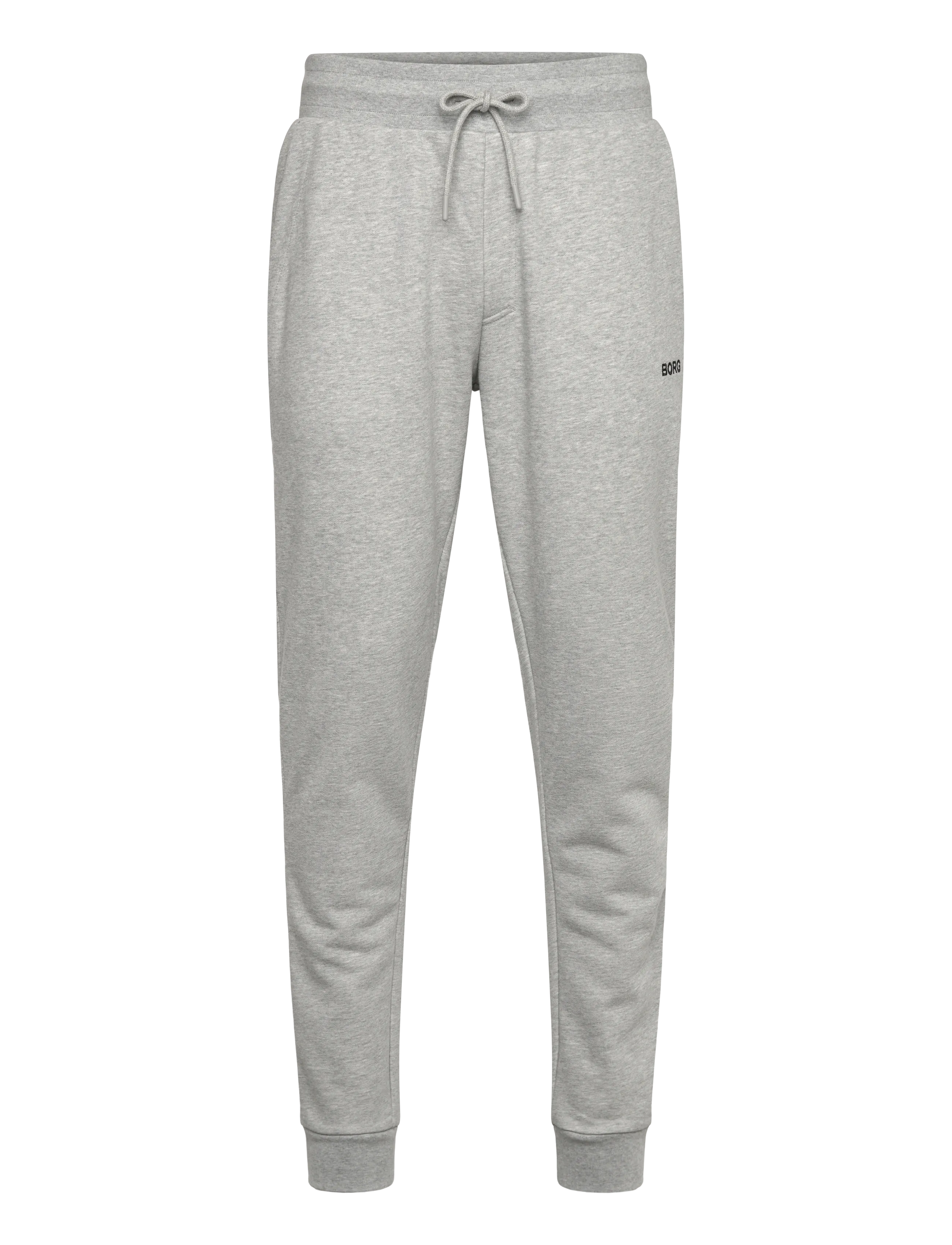 Björn Borg BORG ESSENTIAL 4 TAPERED SWEATPANTS - Jogginghosen - LIGHT GREY MELANGE / grey
