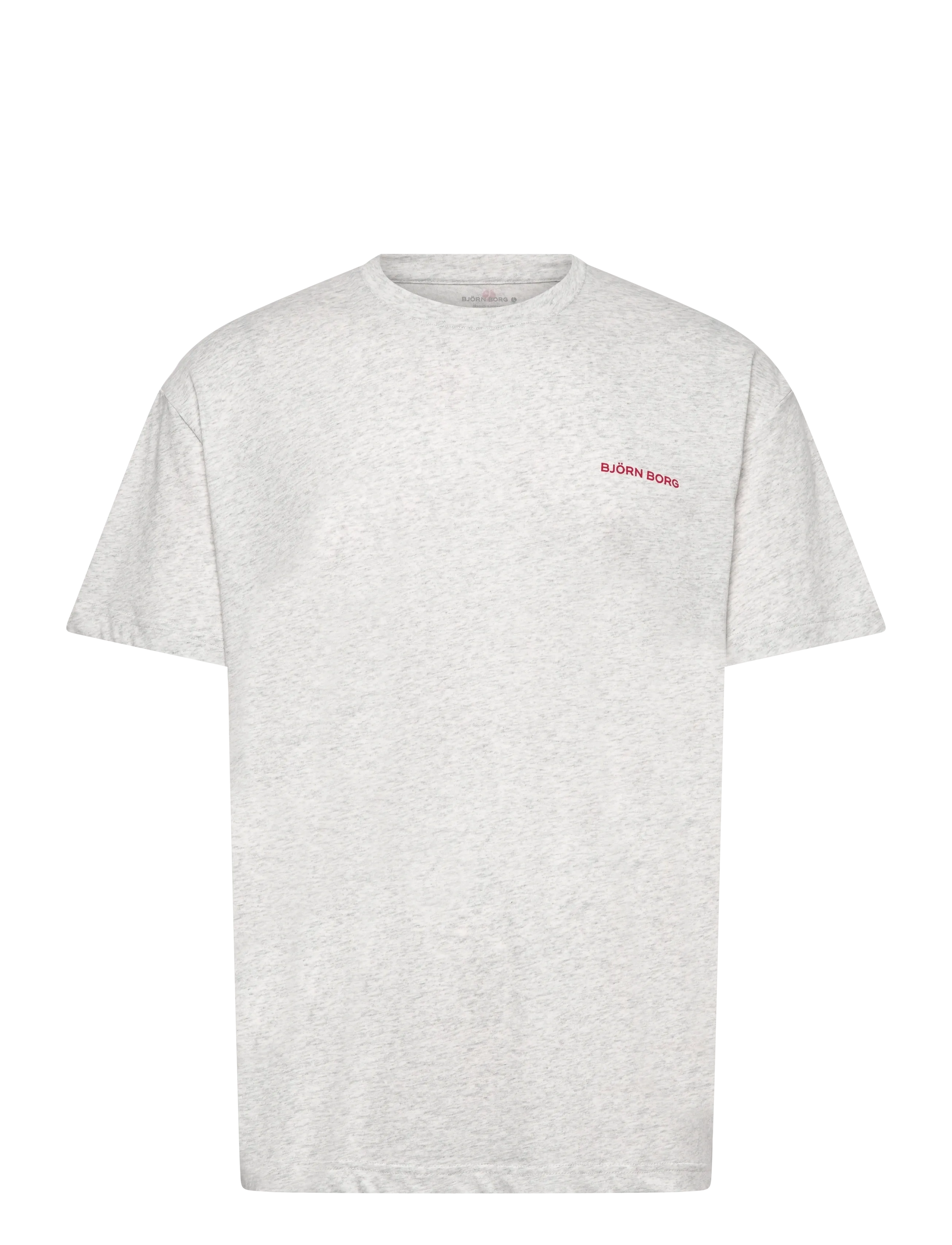 Björn Borg Borg Gym Oversized T-Shirt, Mænd, Oversized T-shirt, Grå, Str: XXL